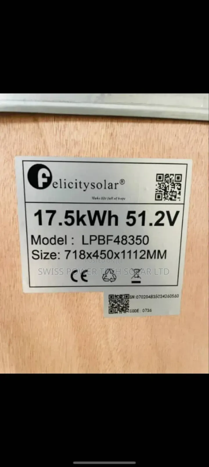 17kwh Lithium Battery
