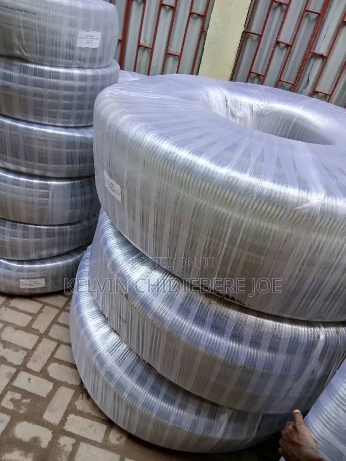 3" × 50 M Transparent Suction Hose – Suitable for Petrol, Water Chem