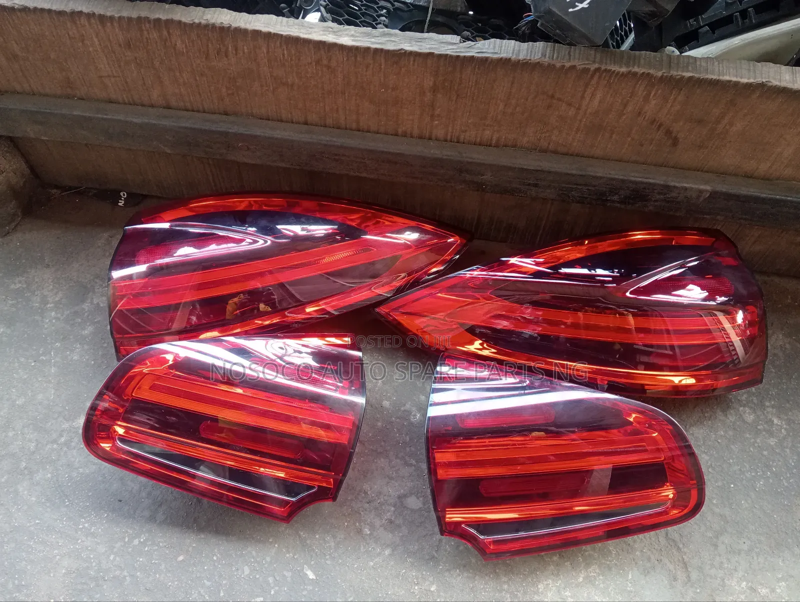 Set Of Rear Light Porsche Cayenne 2016