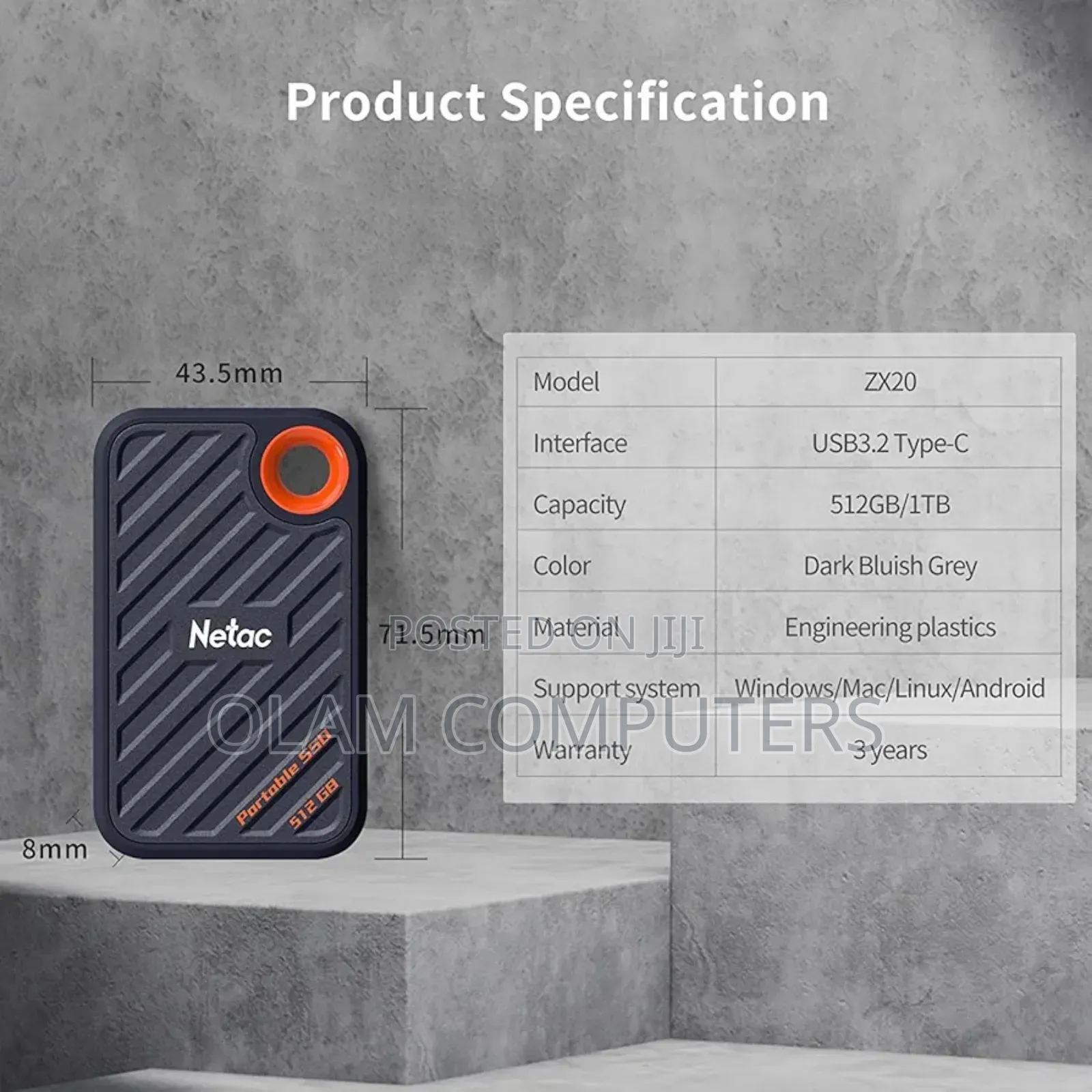 Netac Po Solid State Drive 2tb 2000mb/S