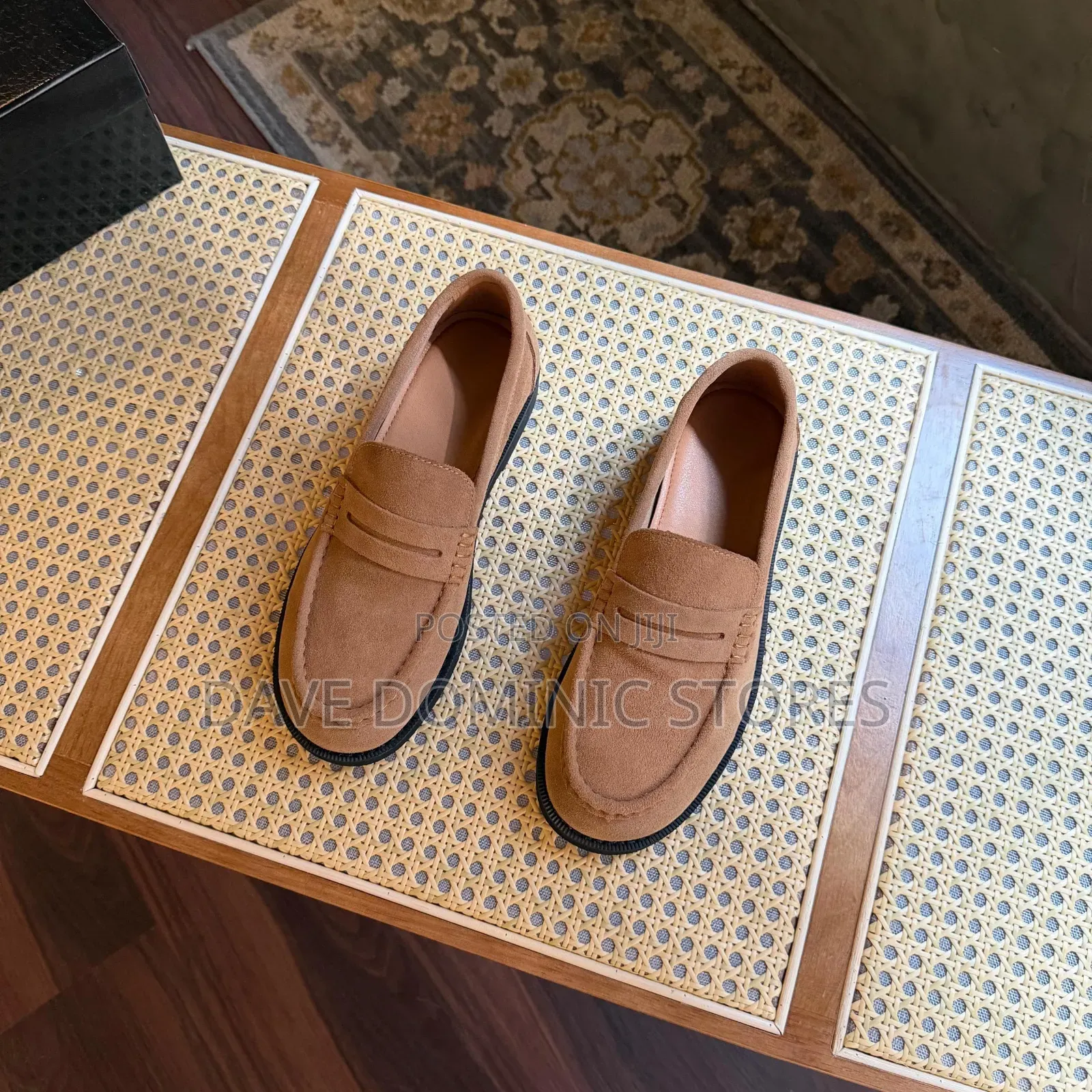 The Brown Split Suede Loafers