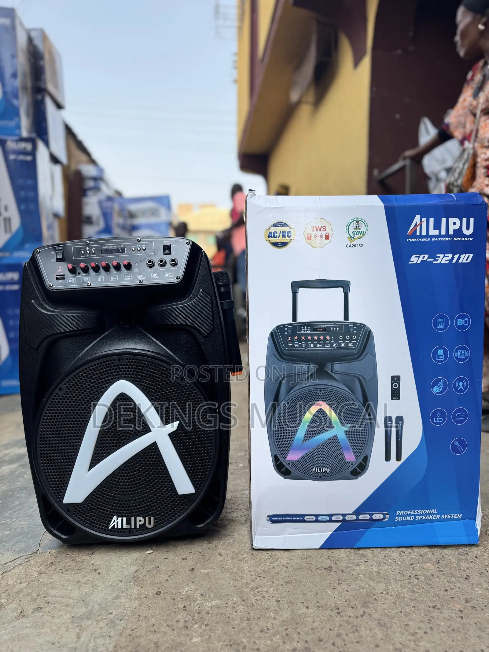 Ailipu Sp-3211d Wireless Pa System Big Battery