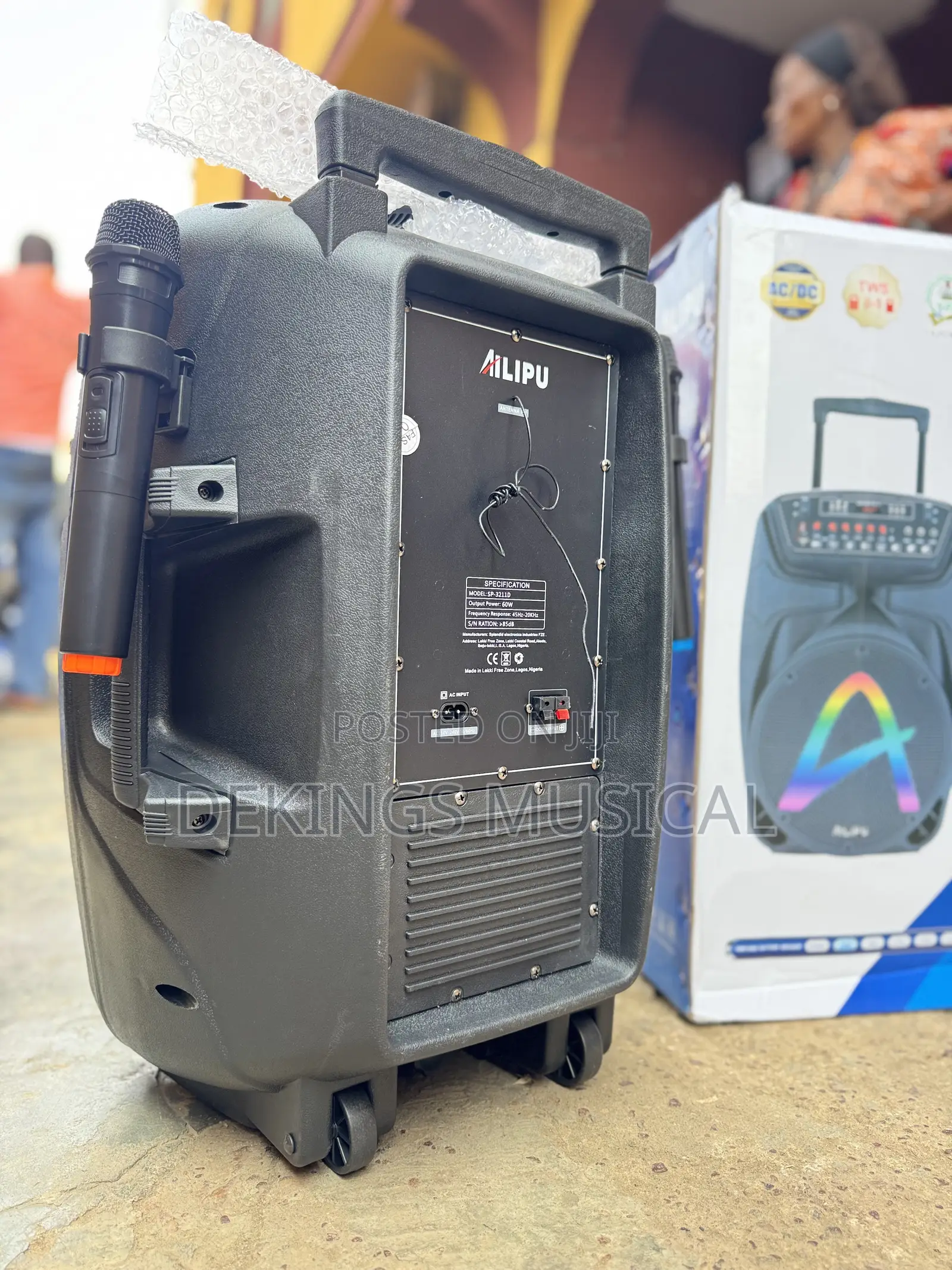 Ailipu Sp-3211d Wireless Pa System Big Battery