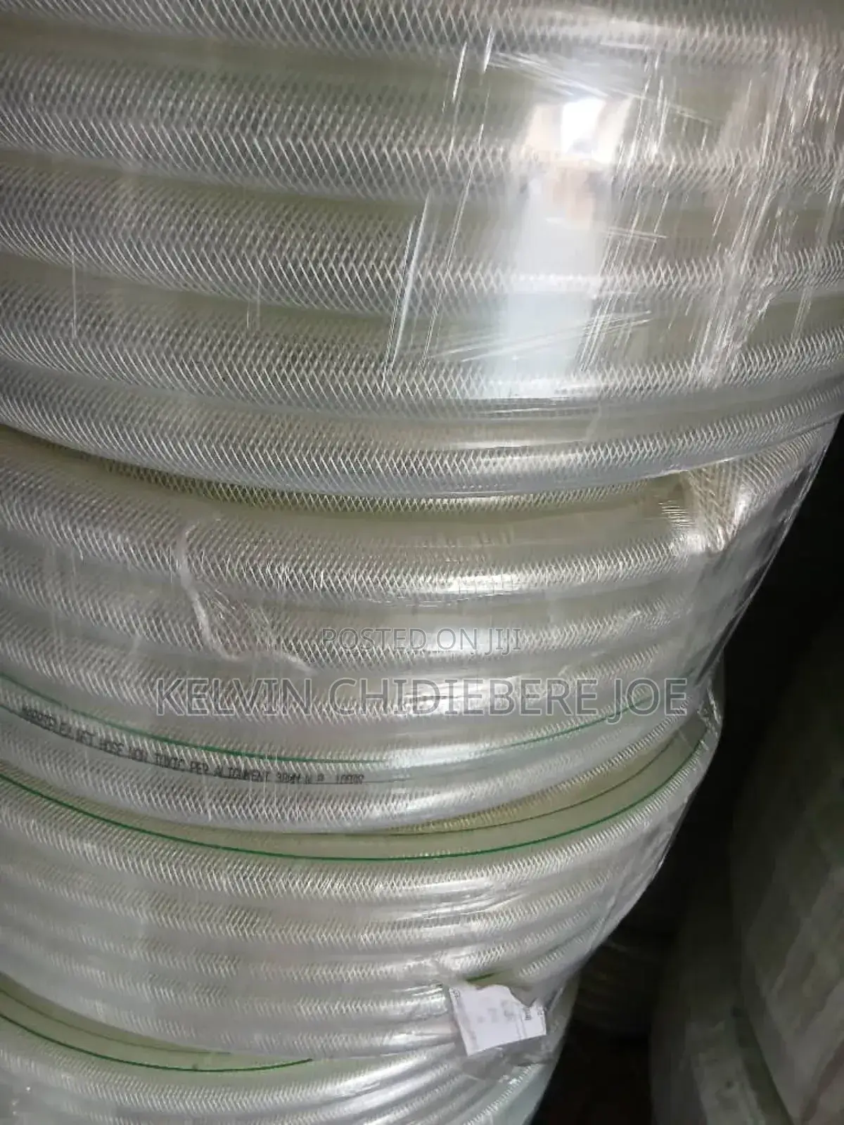 Original White Transparent PVC Hose – Flexible, Durable All Sizes
