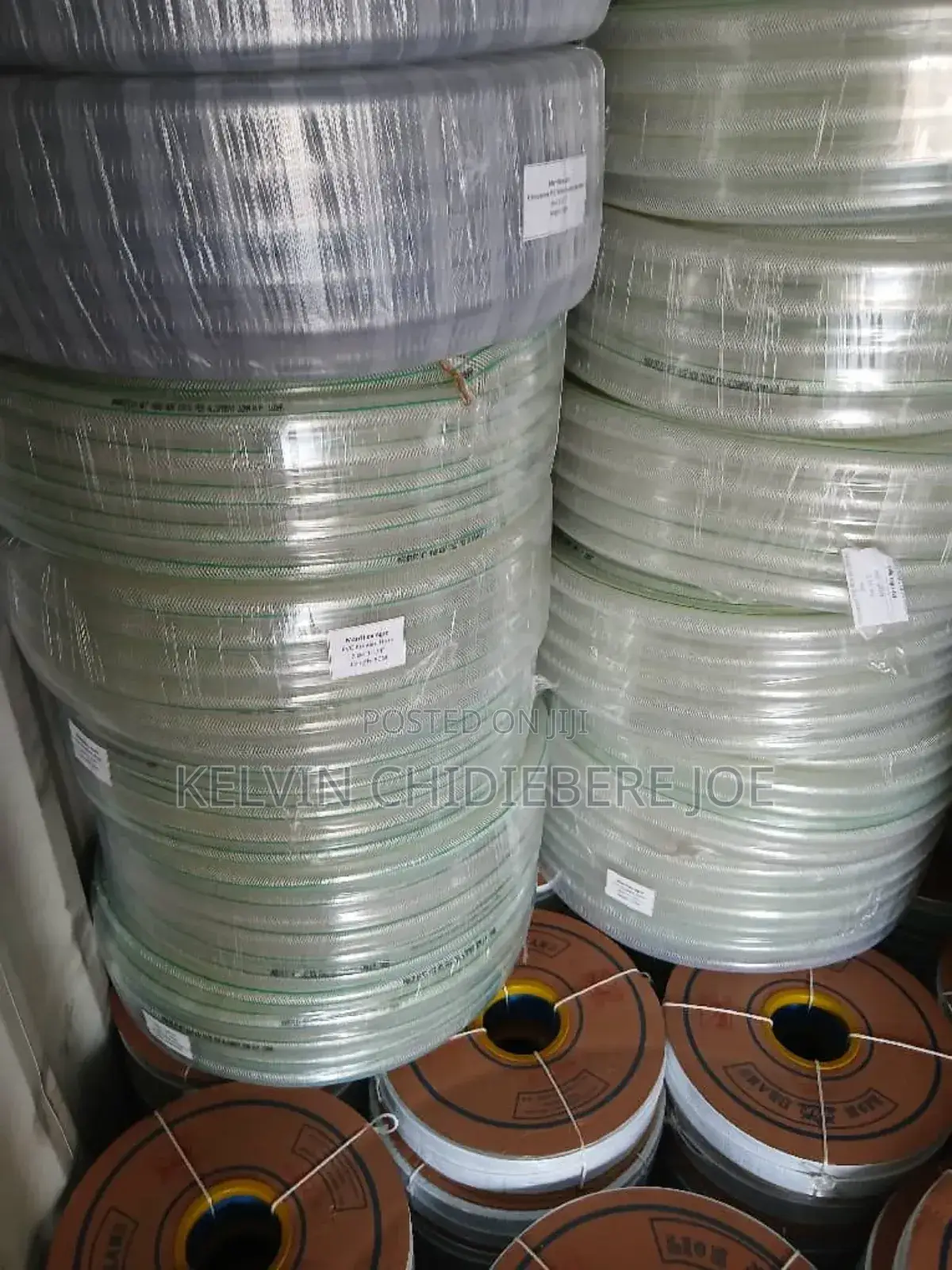 Original White Transparent PVC Hose – Flexible, Durable All Sizes