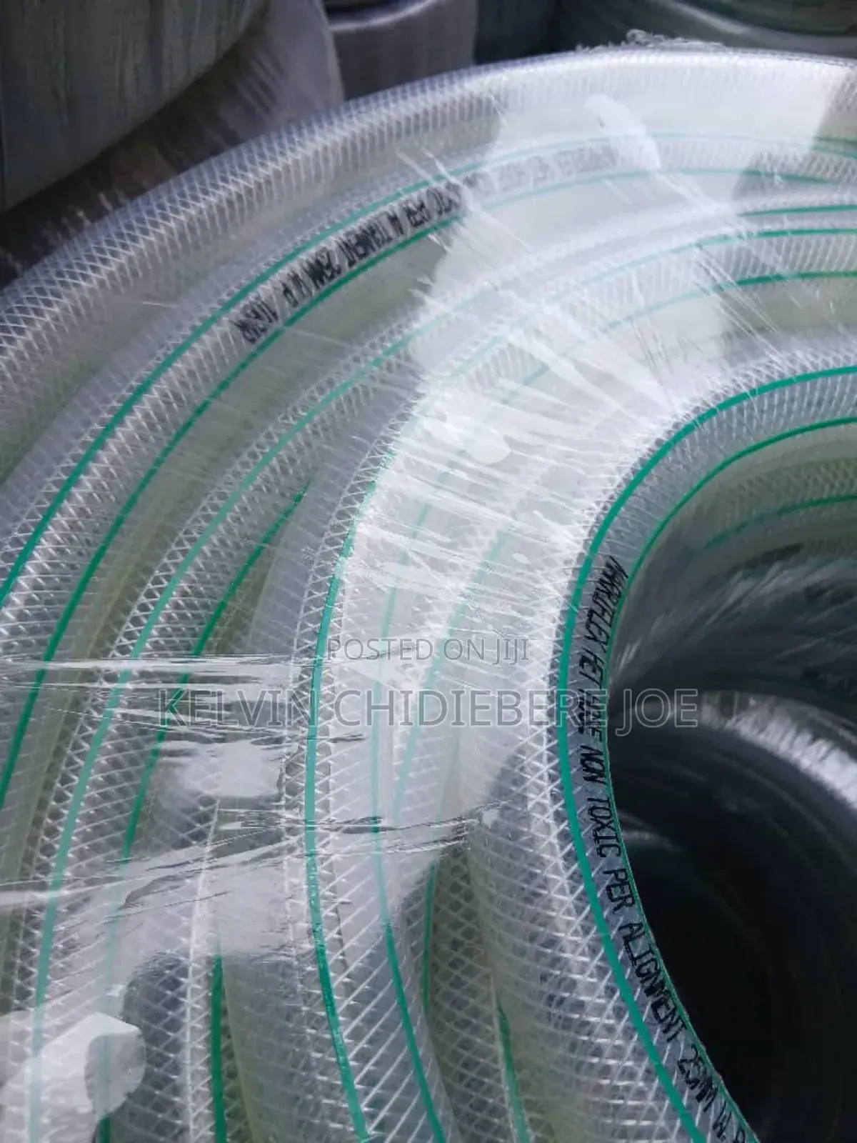 Original White Transparent PVC Hose – Flexible, Durable All Sizes
