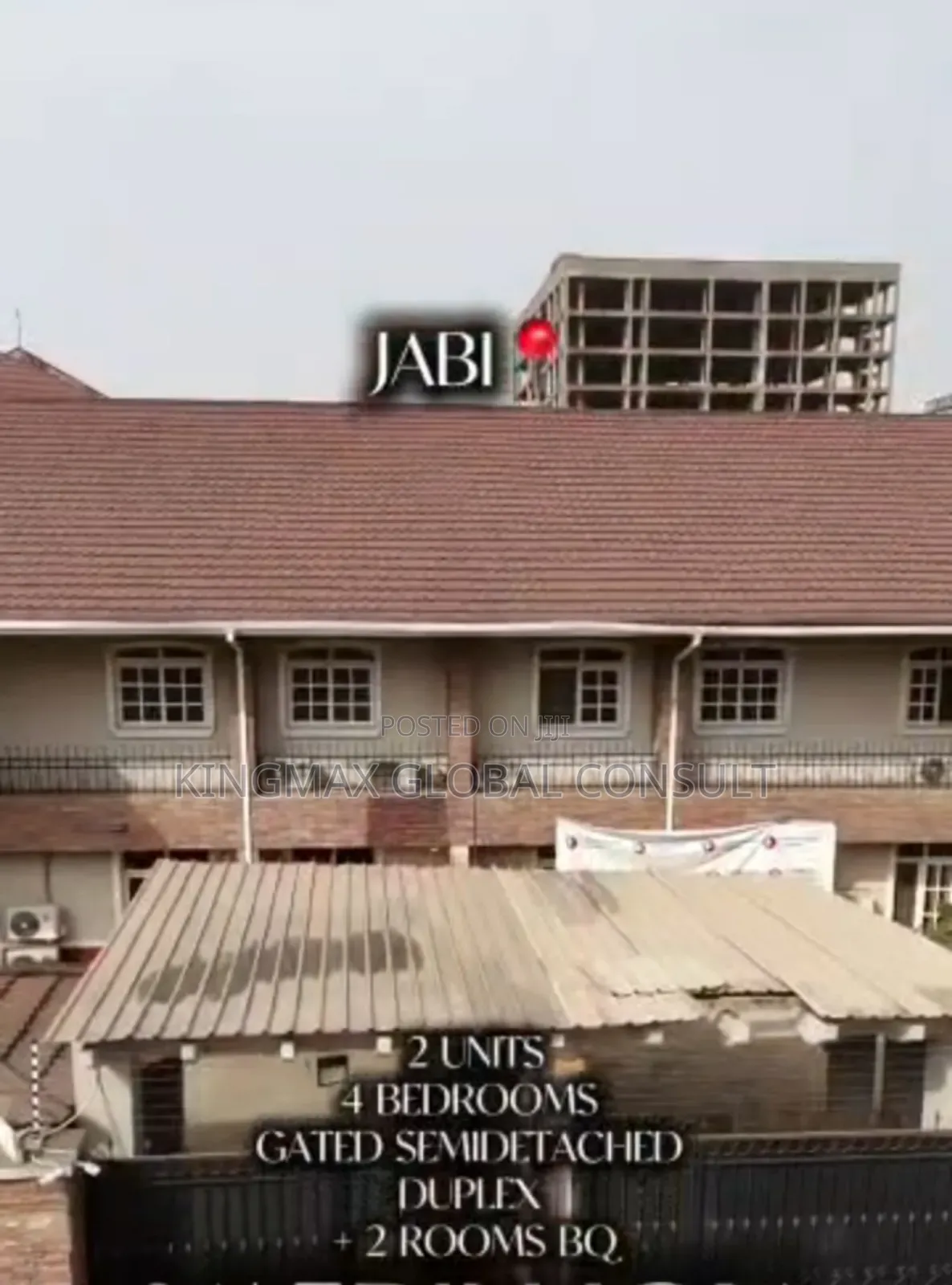 4bdrm Duplex in Jabi Abuja for sale
