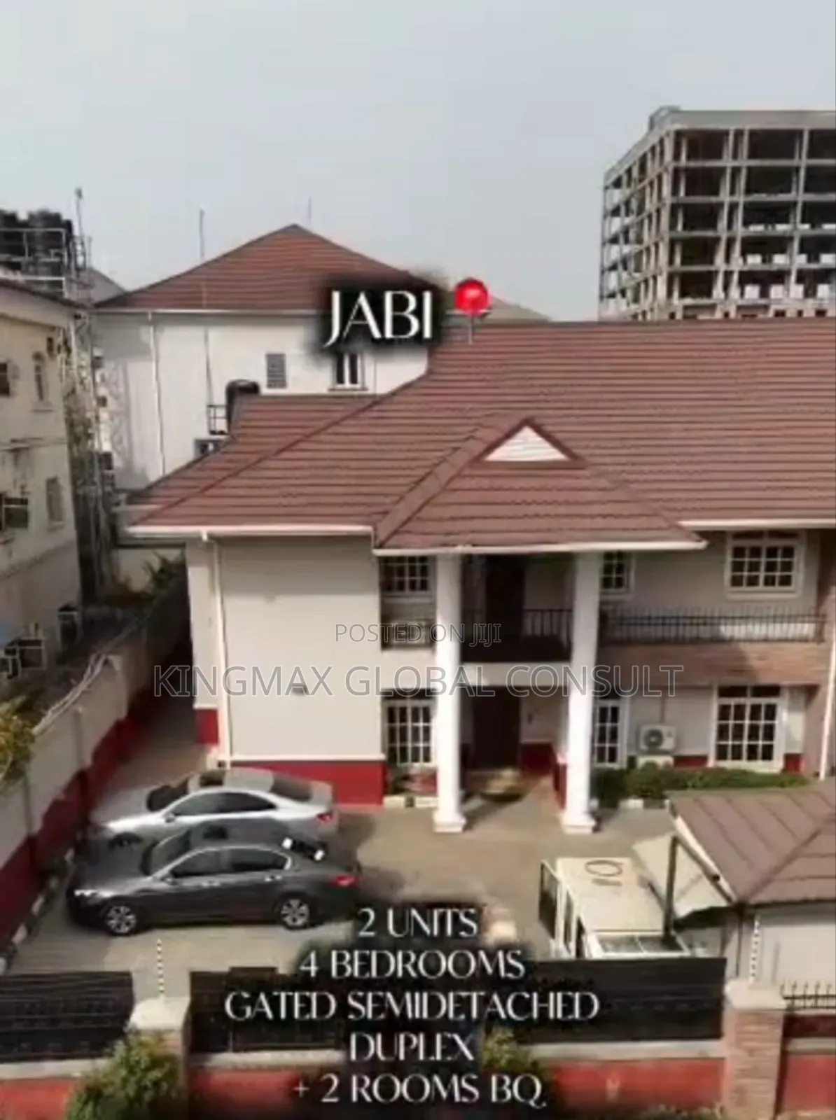 4bdrm Duplex in Jabi Abuja for sale