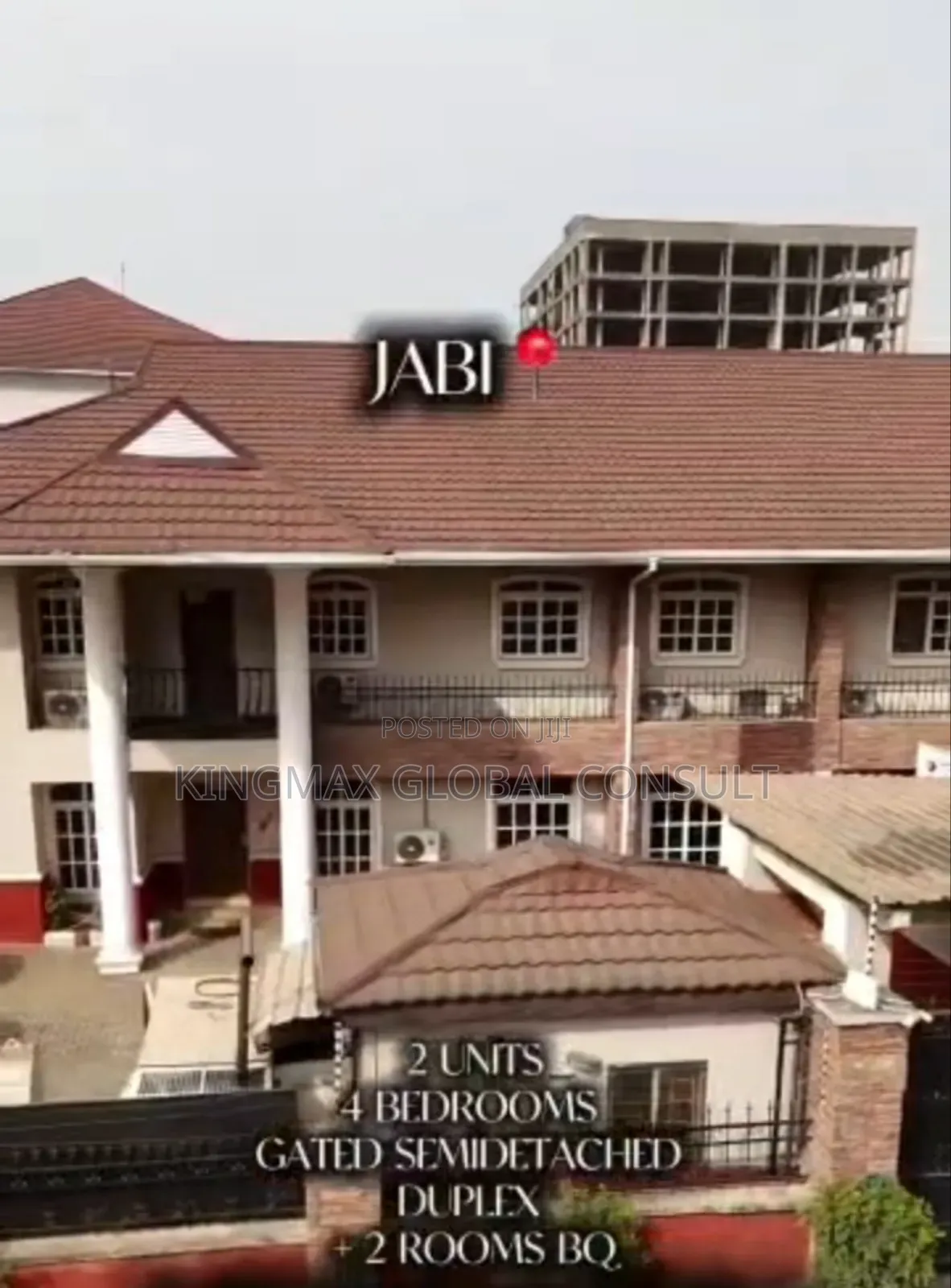 4bdrm Duplex in Jabi Abuja for sale