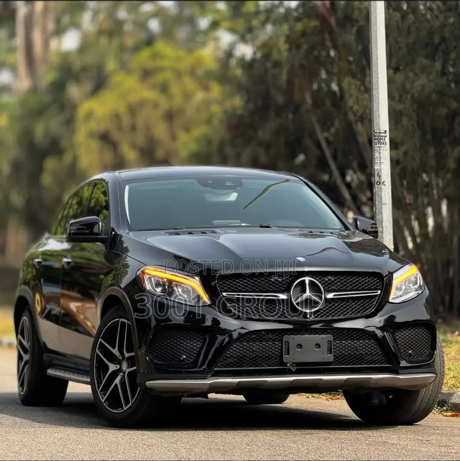 Mercedes-Benz GLE-Class 2016 Black