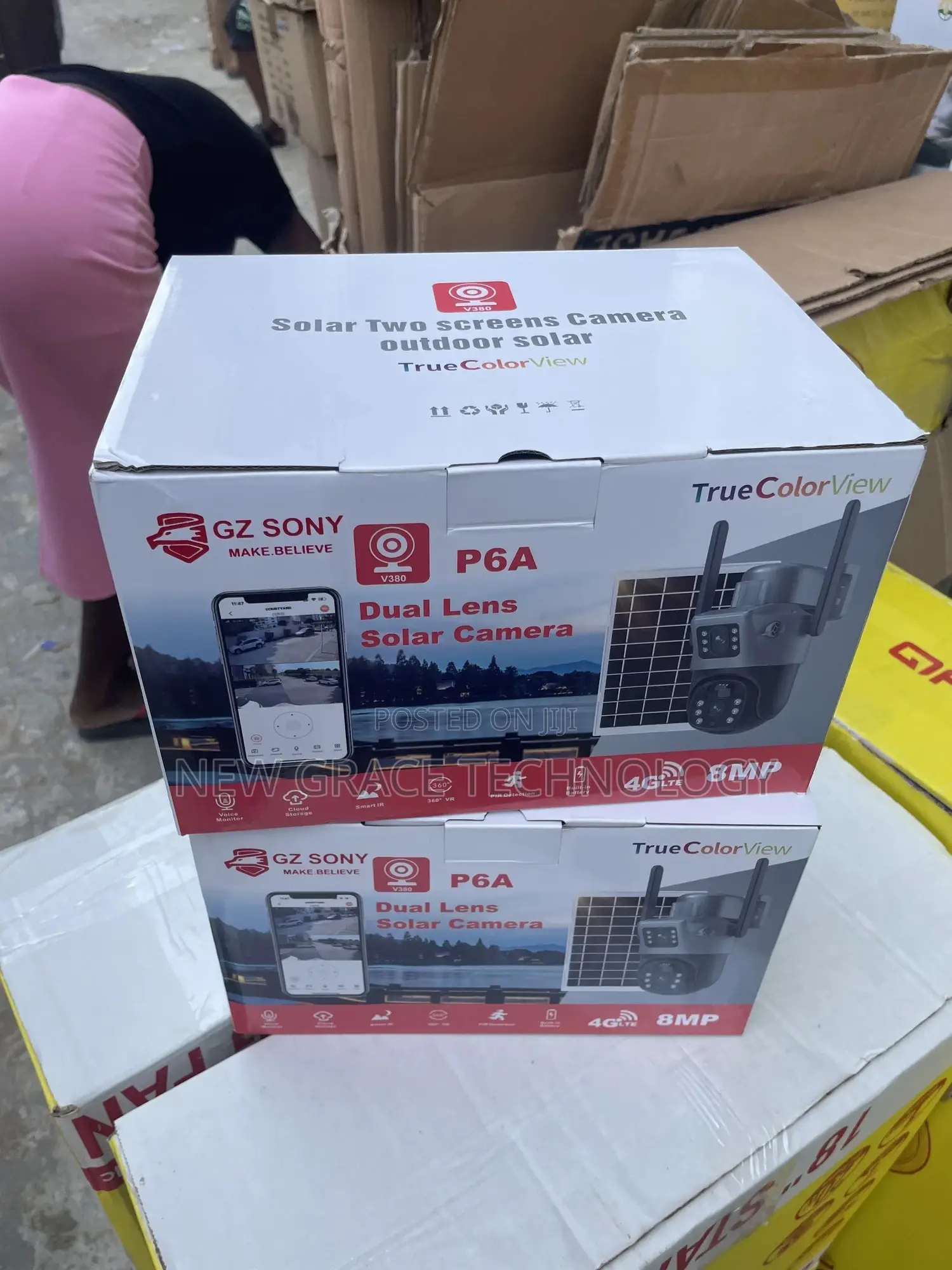 V380 PTZ Double Len Camera