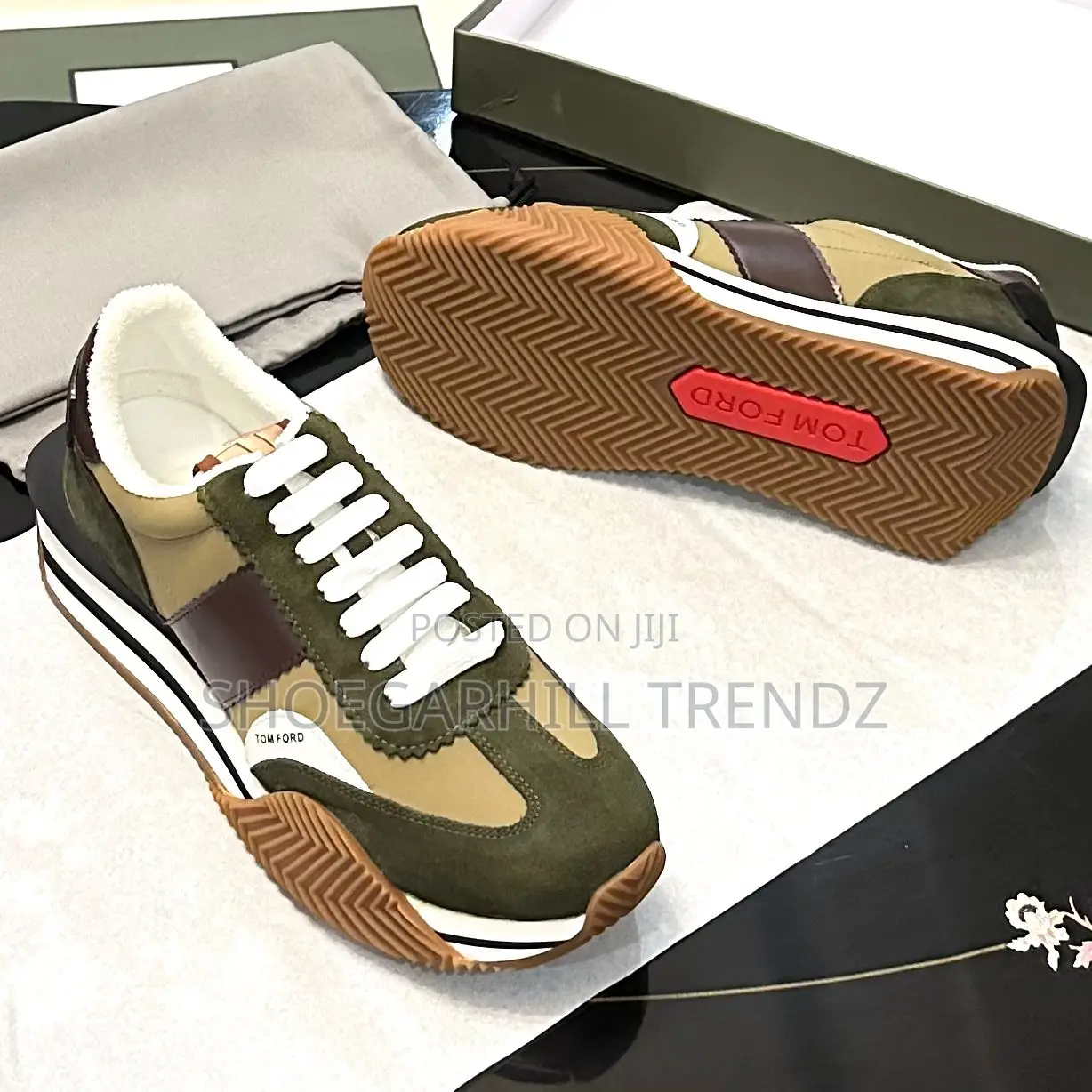 Tomford Unisex Sneakers Available in 2 Colours