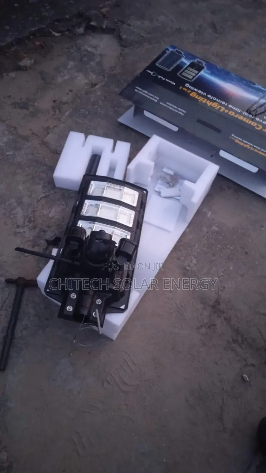 Higher Quality Solar Light and Camera