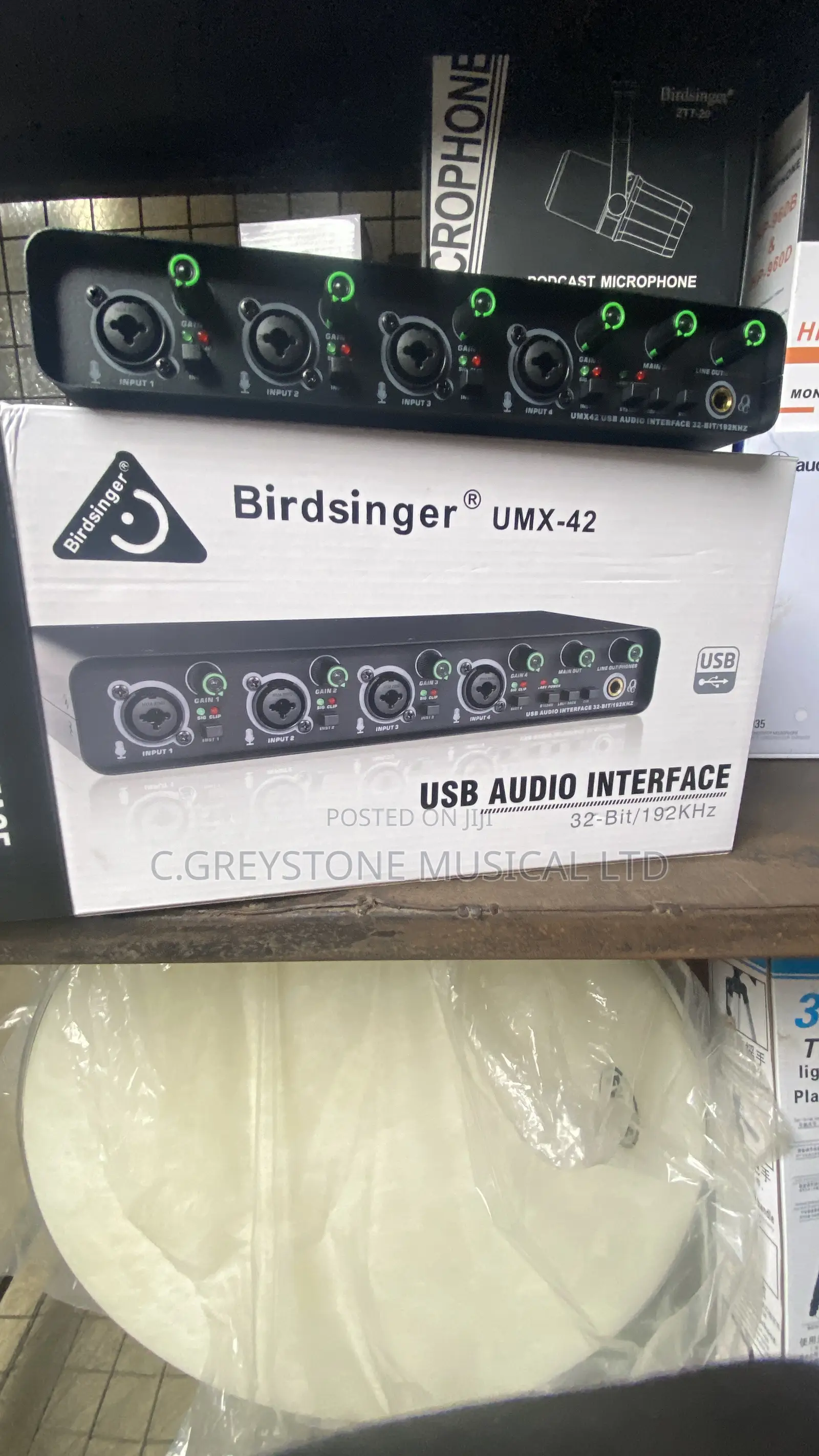 Sound Card 4 Channels Umx-42 Birdsinger