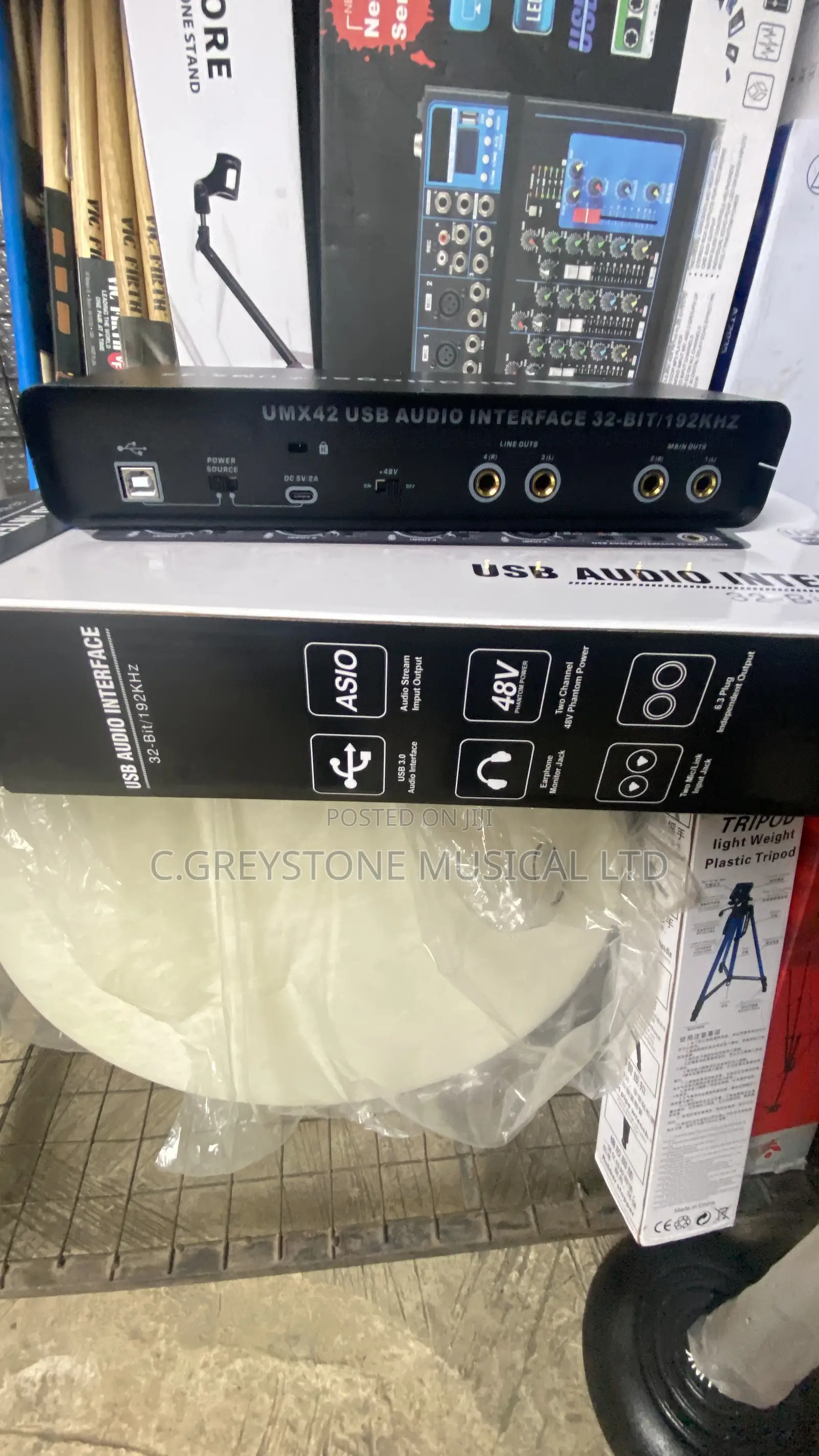 Sound Card 4 Channels Umx-42 Birdsinger
