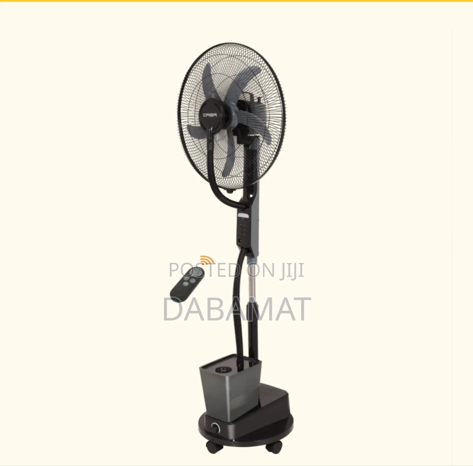 Qasa 18 Inches Rechargeable Mist (Water) Fan
