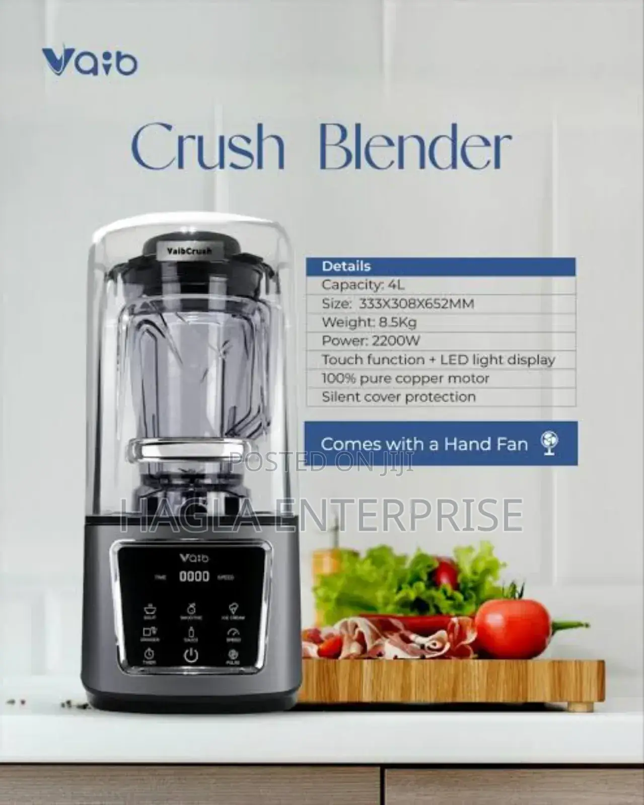 2220w Power Vaib Crusher