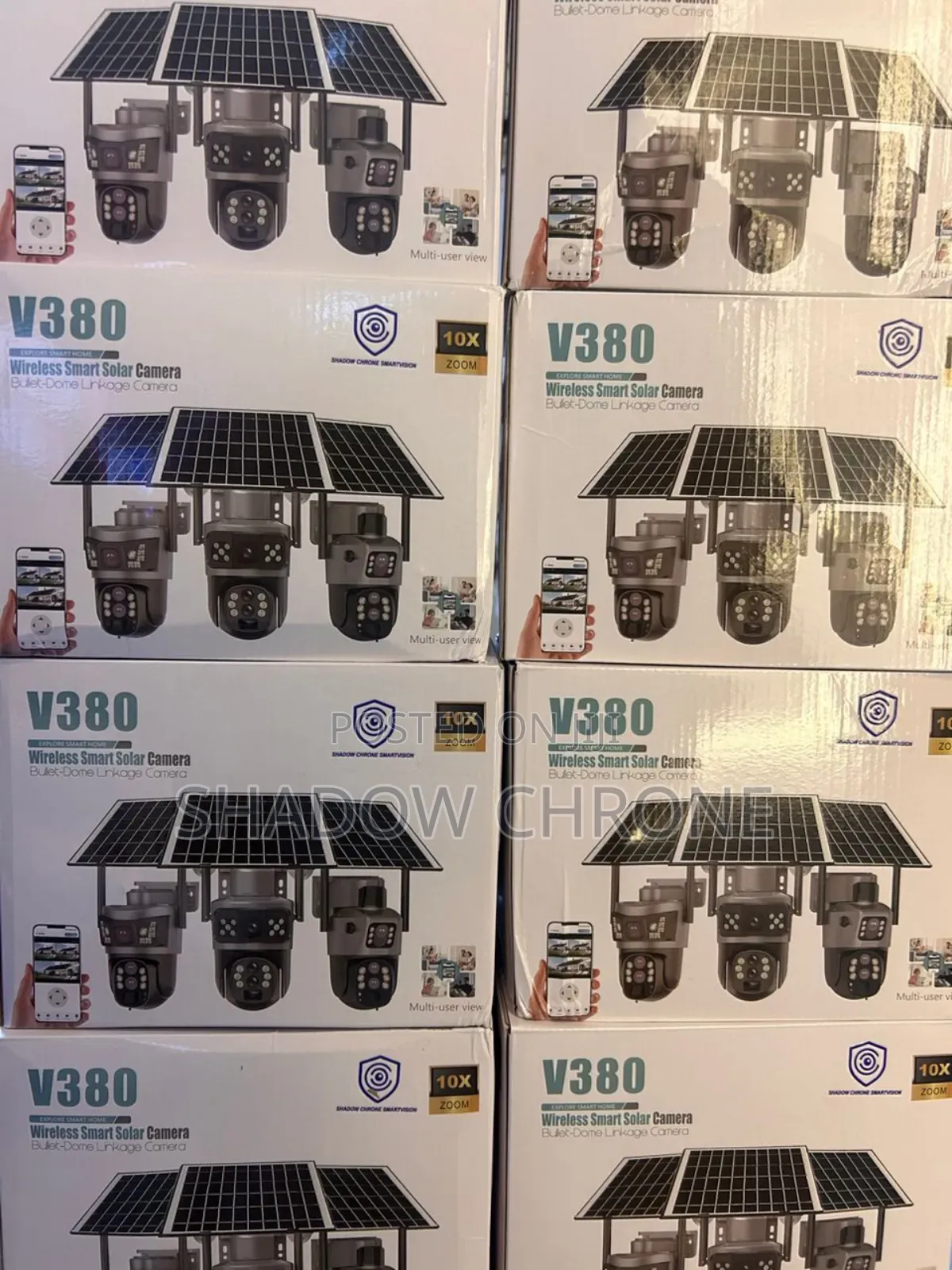 Solar Camera With Smart Motion Alert & Voice Intercom
