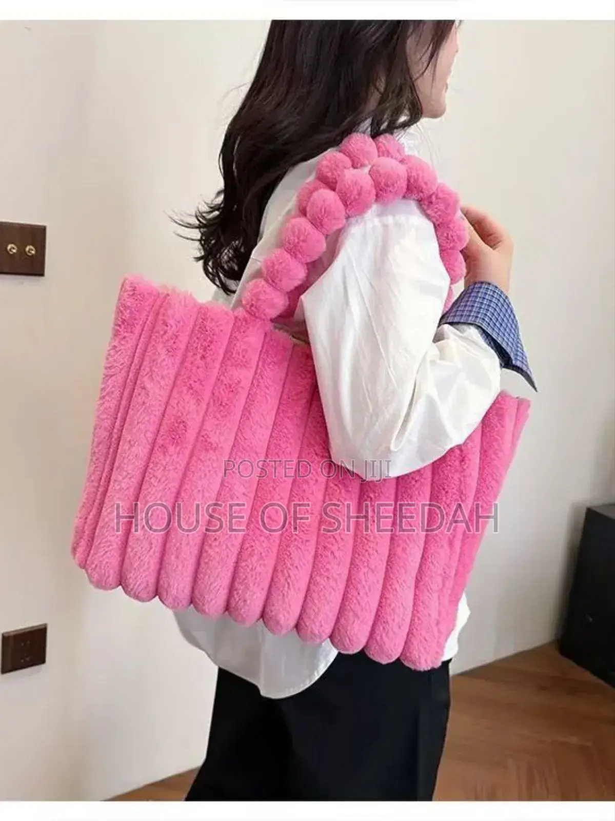 New Plush Large Capacity Furry Fashion Bag