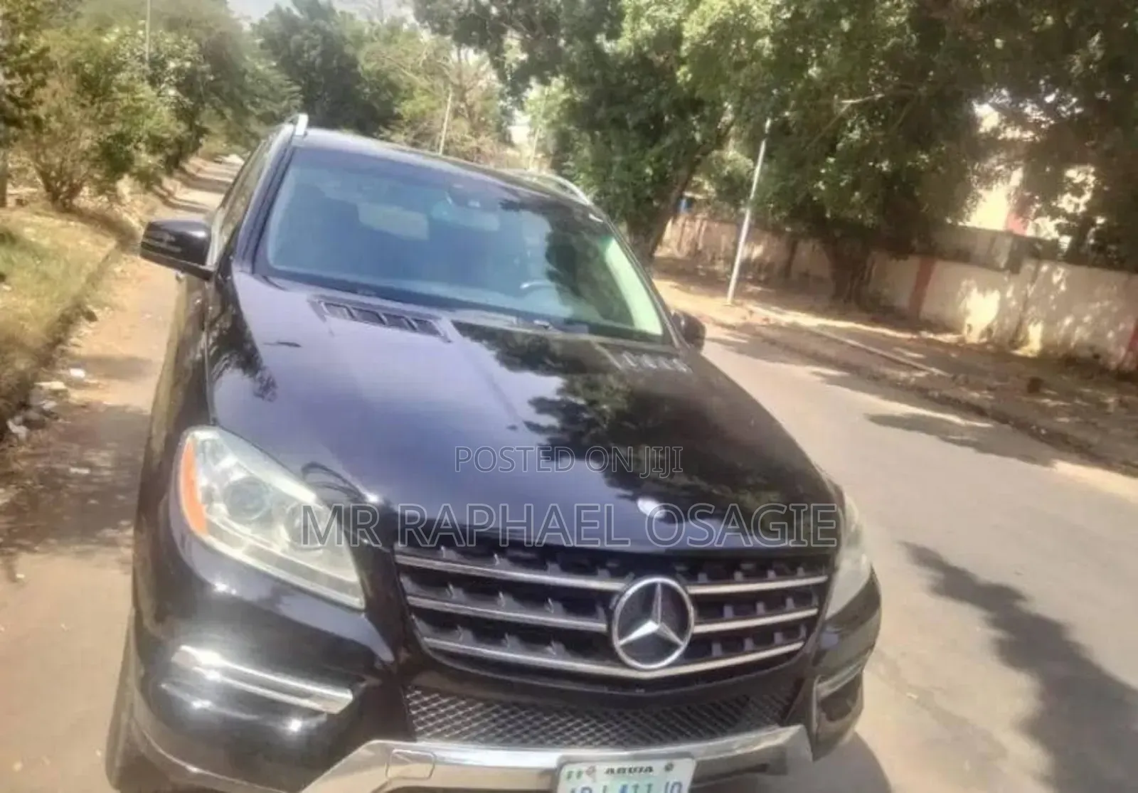 Mercedes-Benz M Class 2012 Black