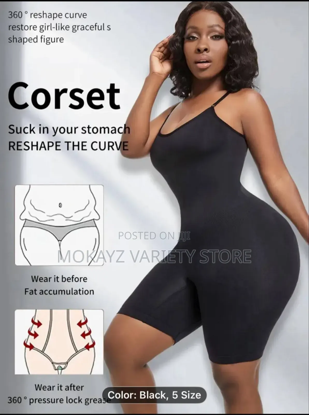 High Quality ‘High-Back Design’ Full Body Shaper/Shapewear -Body Suit