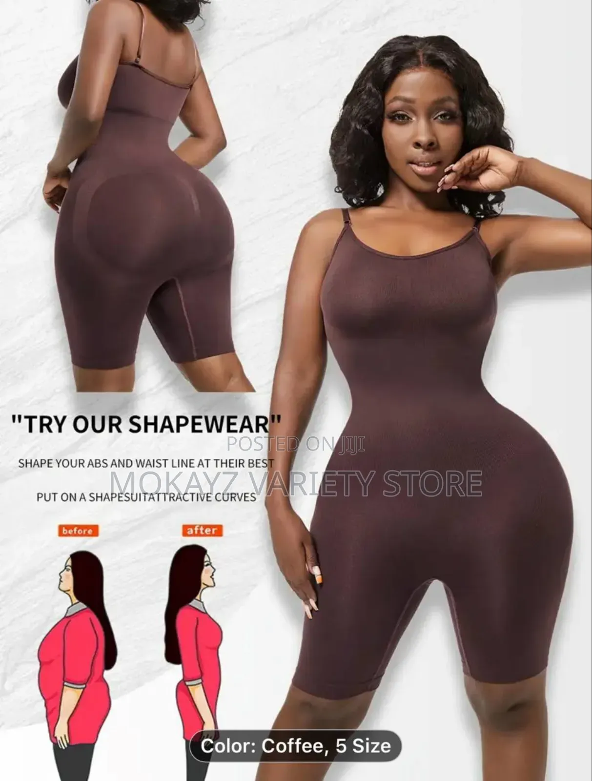 High Quality ‘High-Back Design’ Full Body Shaper/Shapewear -Body Suit