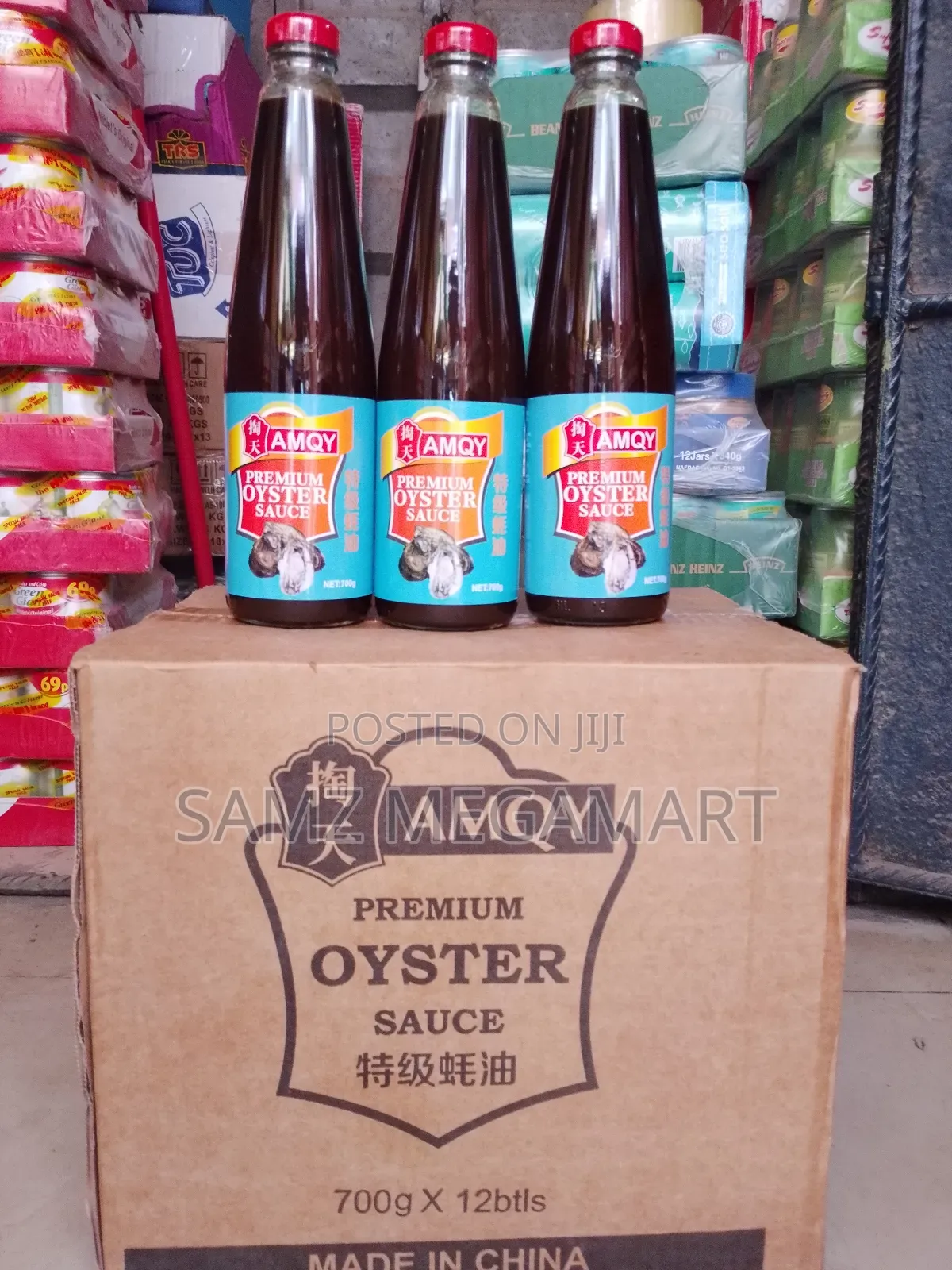 Amqy Oyster Sauce 710ml – Rich Umami Flavour For Asian Cooking