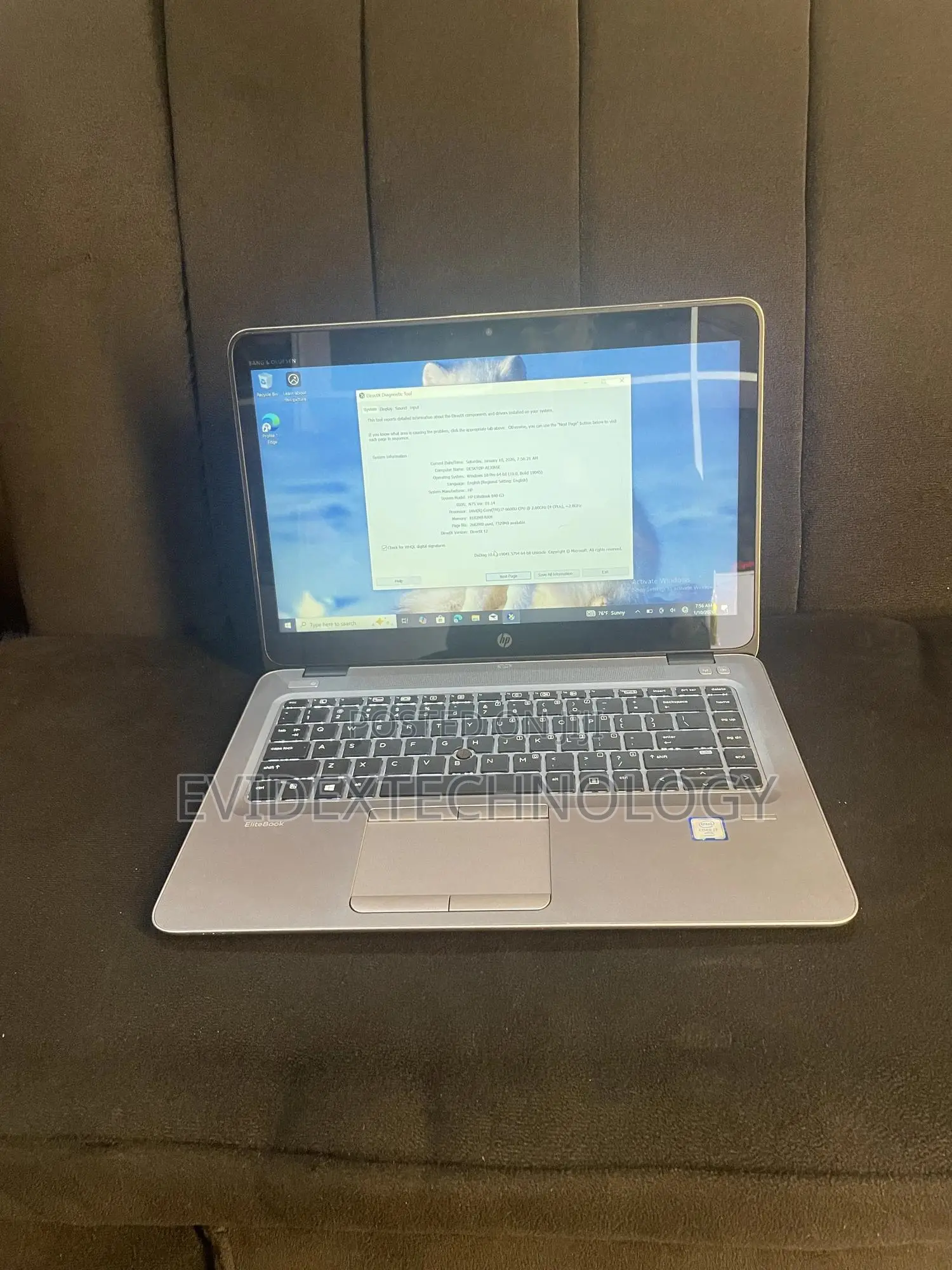 Laptop HP EliteBook 840 G3 8GB Intel Core i7 SSD 256GB