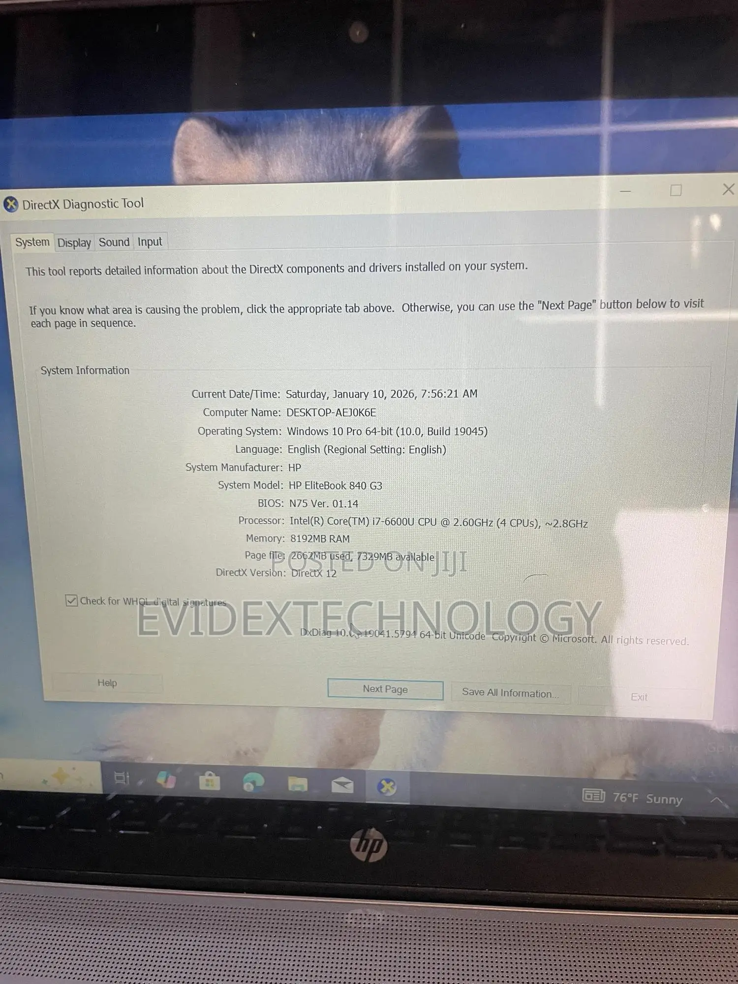 Laptop HP EliteBook 840 G3 8GB Intel Core i7 SSD 256GB