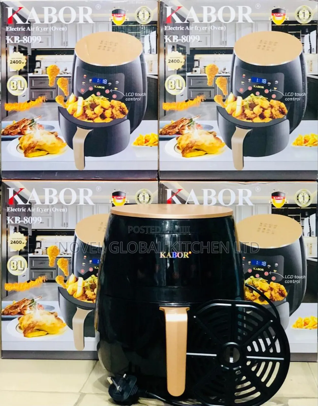 Kabor 8.0l Capacity Airfryer