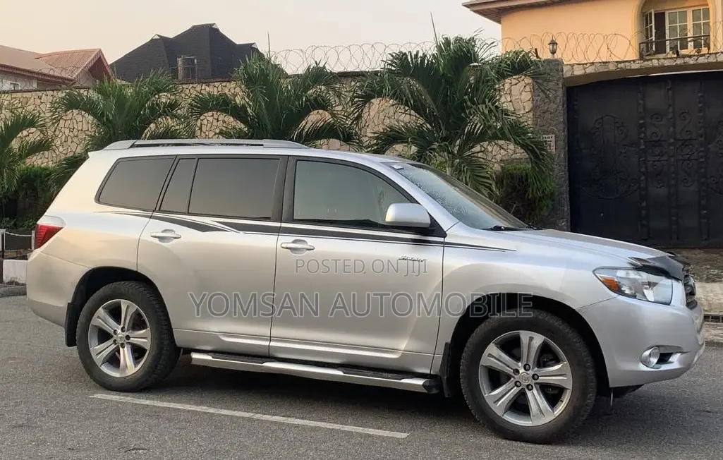 Toyota Highlander Sport 2008 Silver