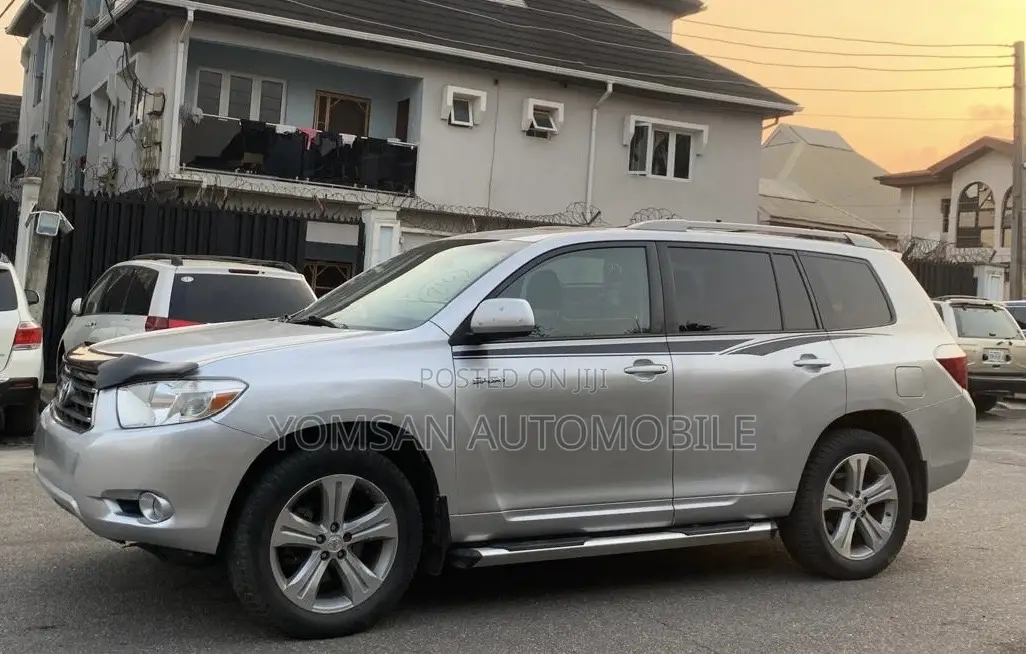Toyota Highlander Sport 2008 Silver