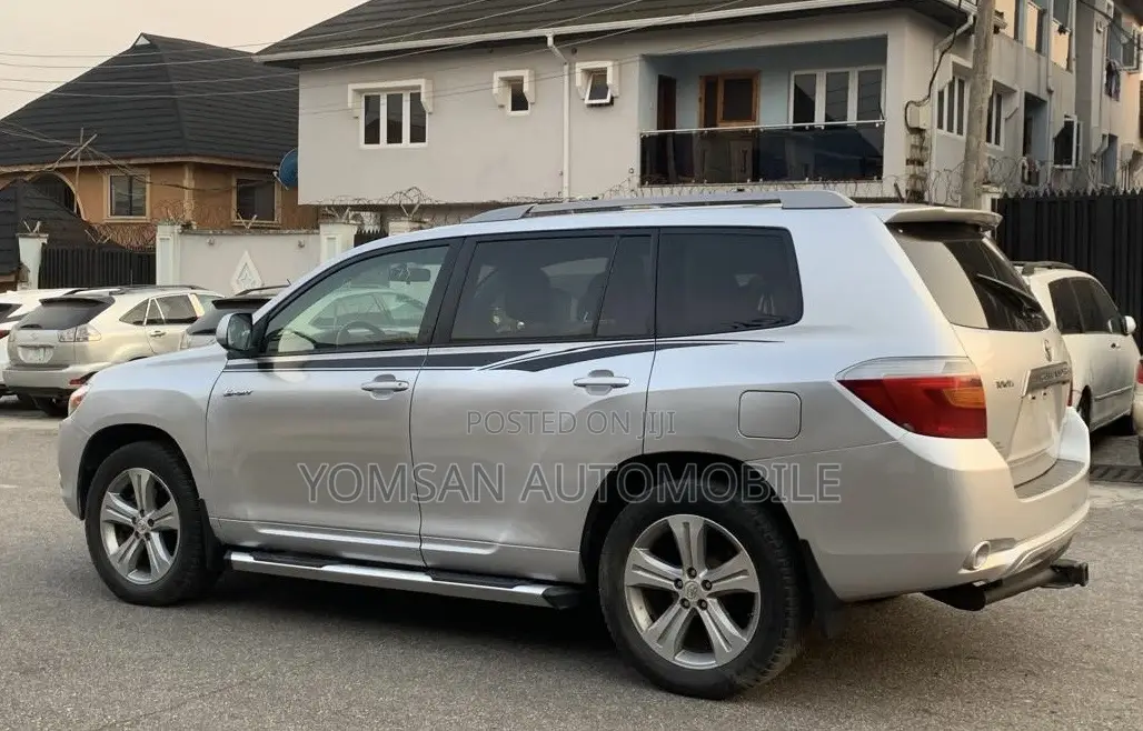 Toyota Highlander Sport 2008 Silver