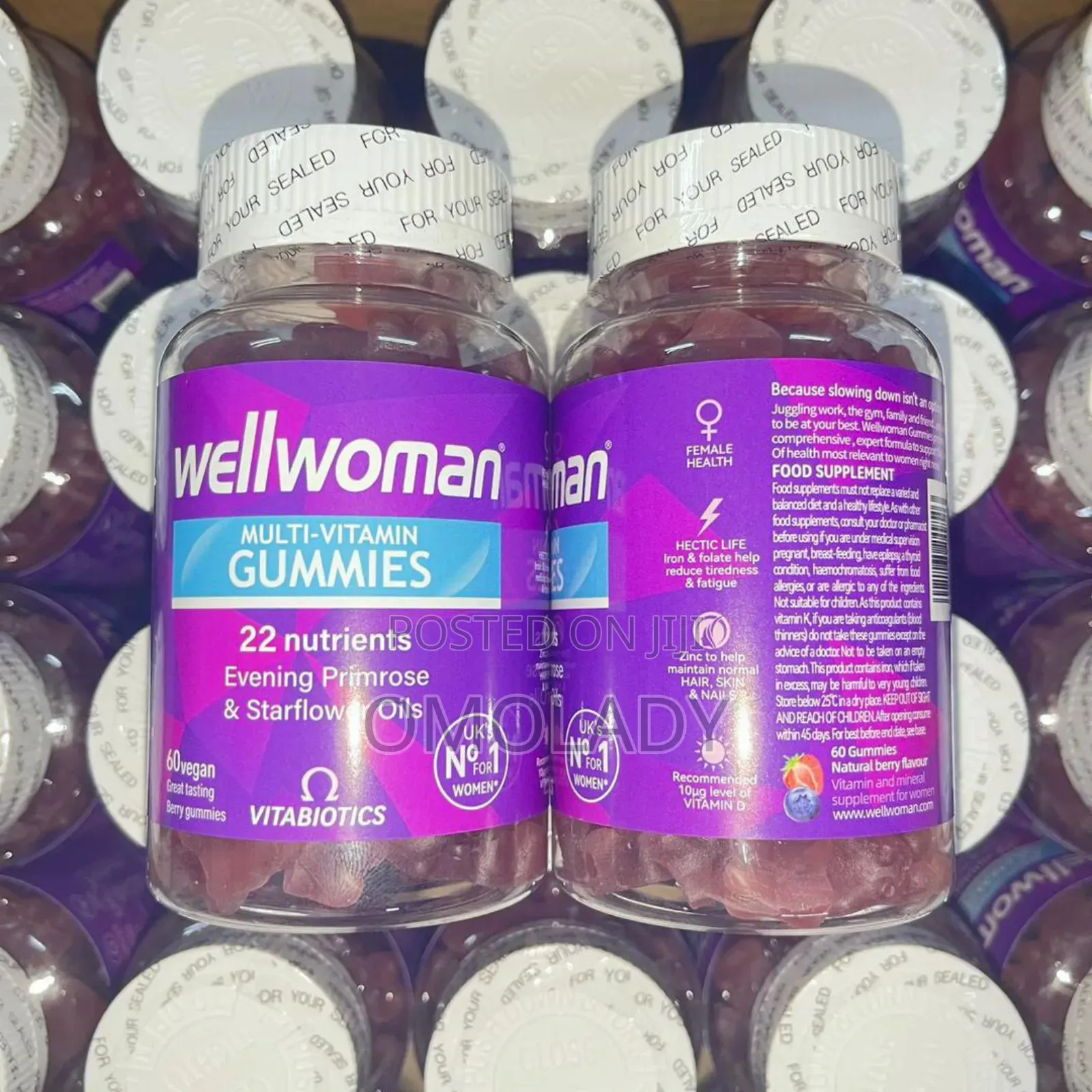 Wellwoman Multivitamin Gummies - 22 Nutrients - 60pc