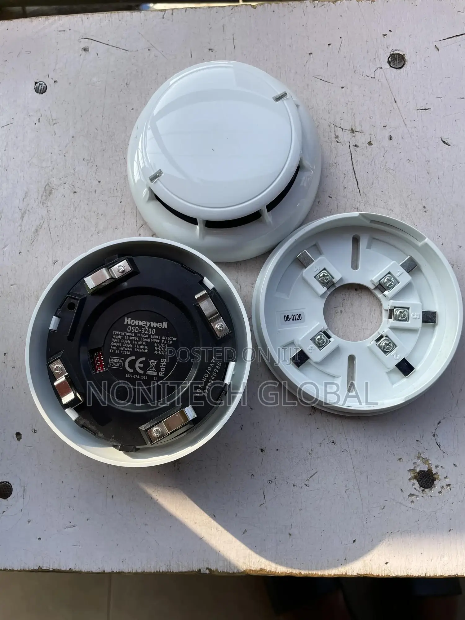 Gent Honeywell Smoke Detector