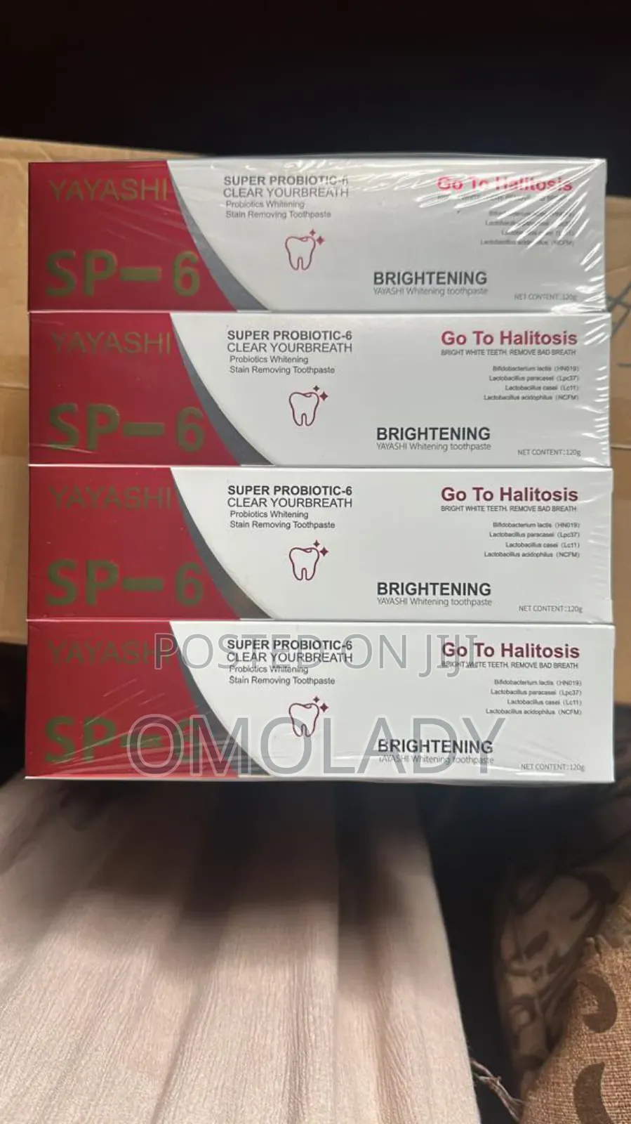 Sp-6 Brightening Wash Stain Remover Whitening Toothpaste
