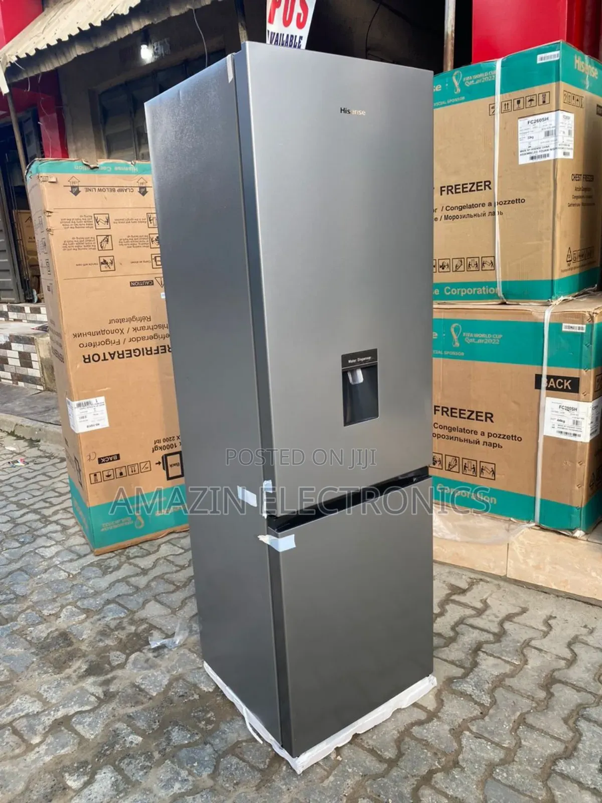 Hisense Double Door Bottom Refrigerator