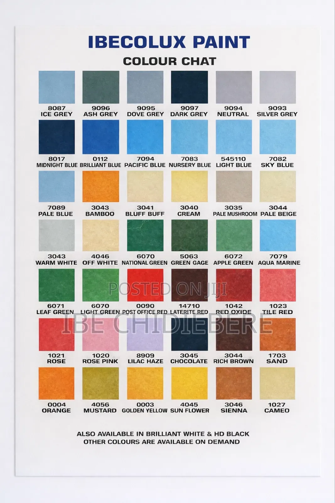 Matt Finish Paint