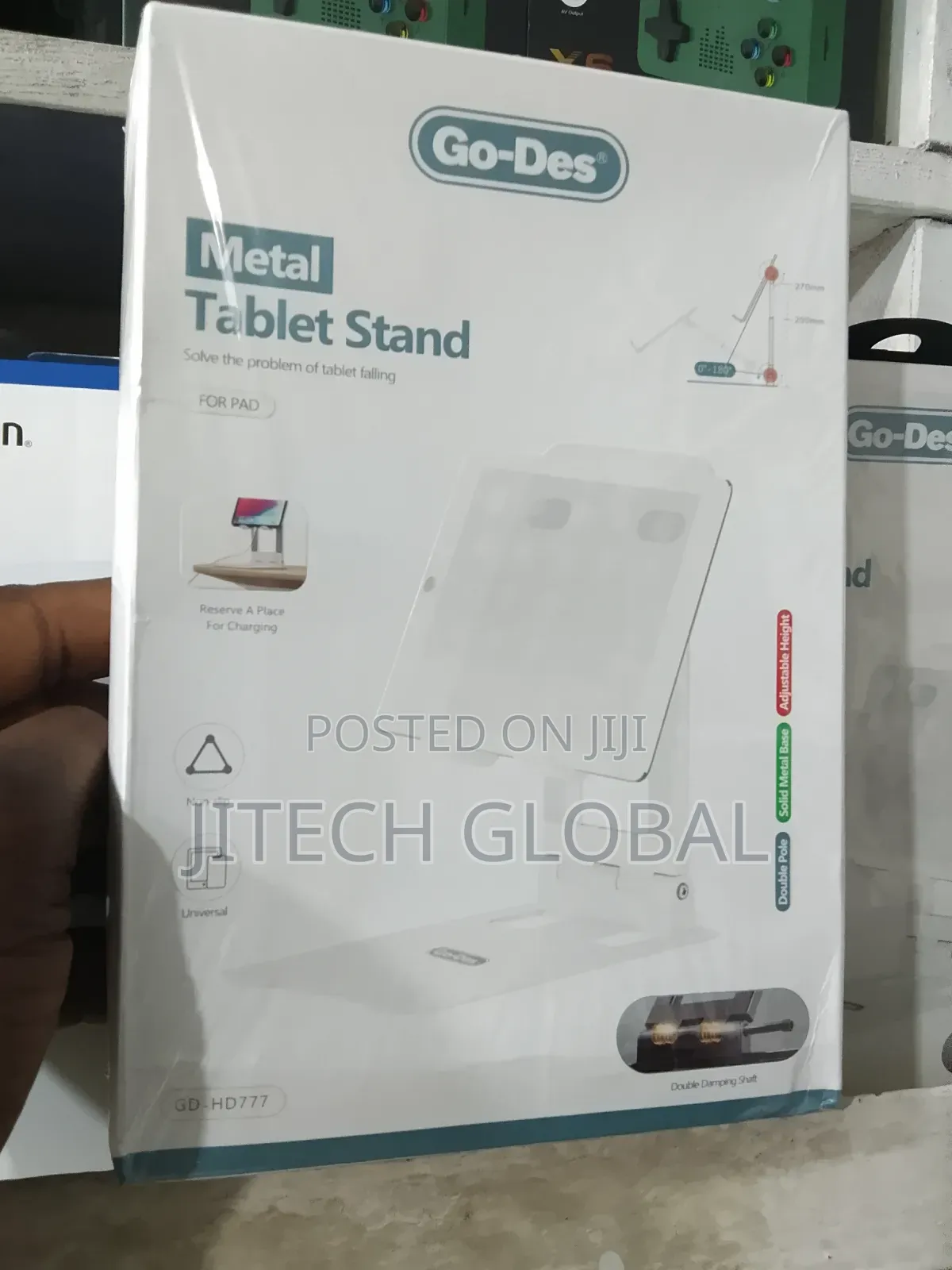 Go-Des Metal Tablet Stand
