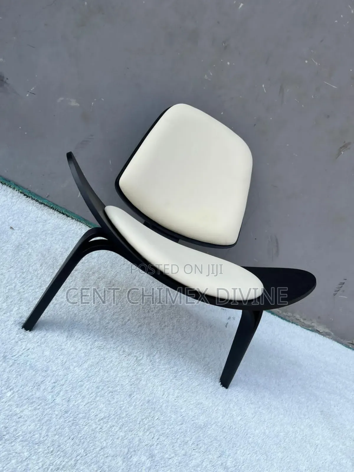 Black Italian Wood Chair