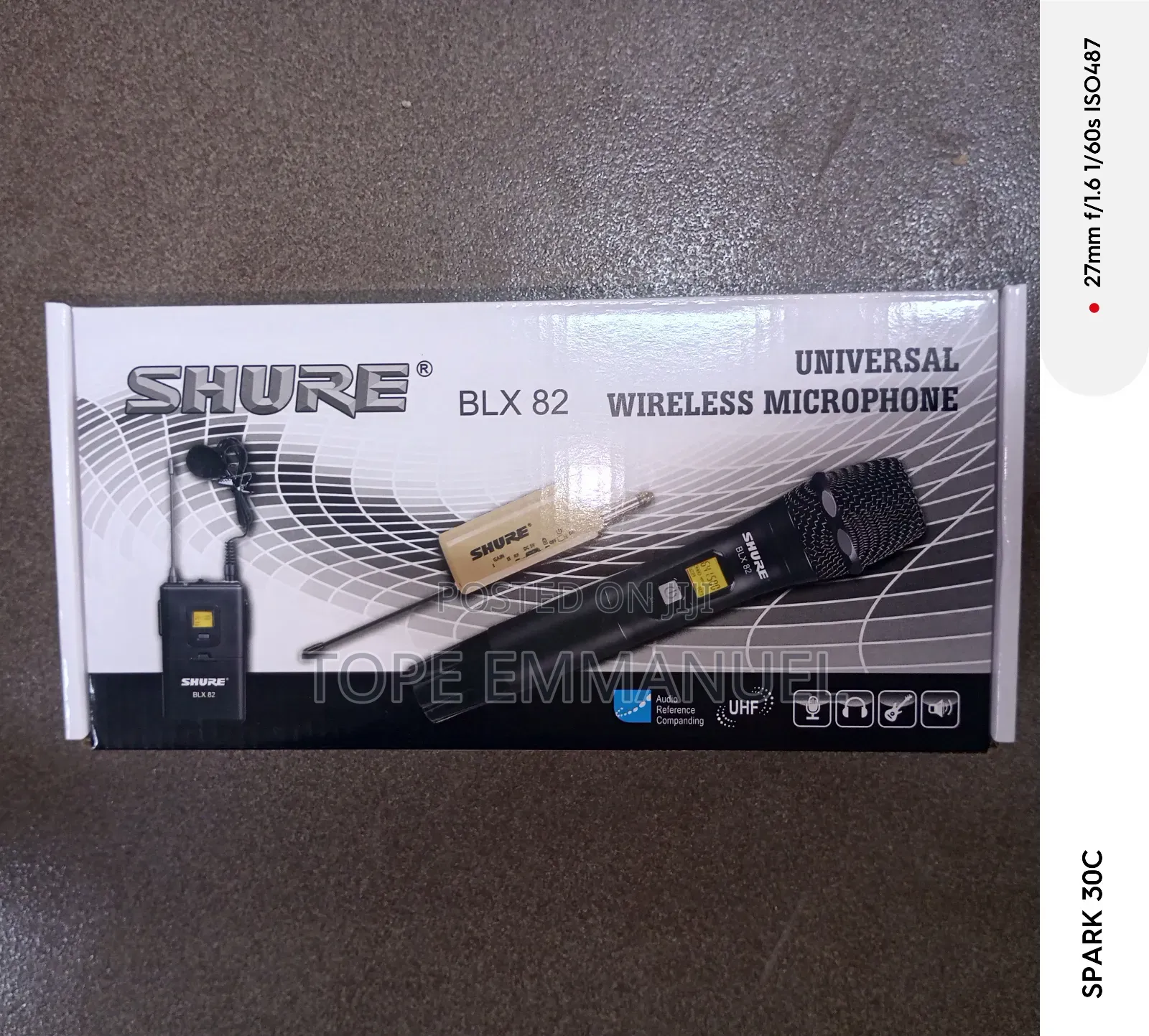 Shure Blx82 Universal Wireless Microphone