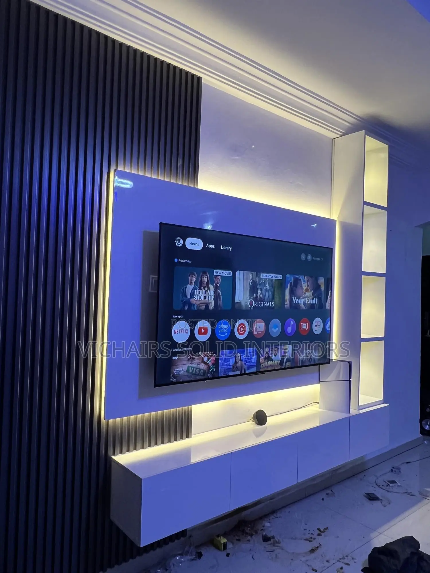 Panel and Tv Console