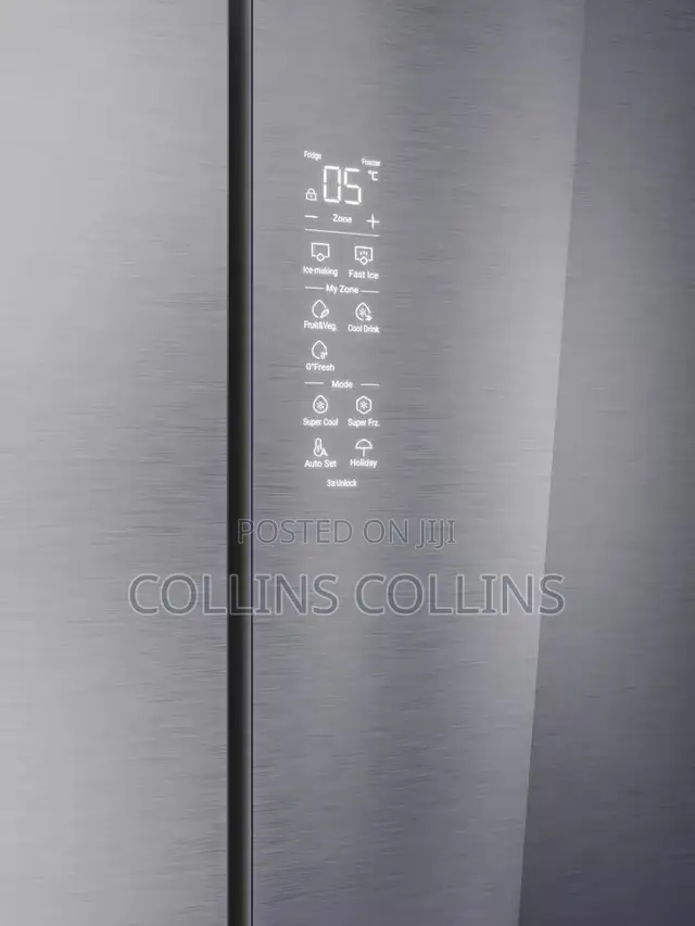 Haier Series 7 Freestanding 60/40 Fridge Freezer, Sapphire Glass