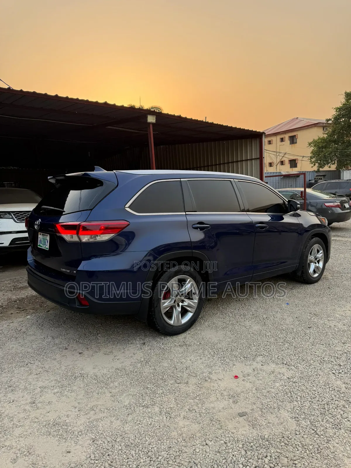 Toyota Highlander Limited 4dr SUV (3.5L 6cyl 6A) 2015 Blue