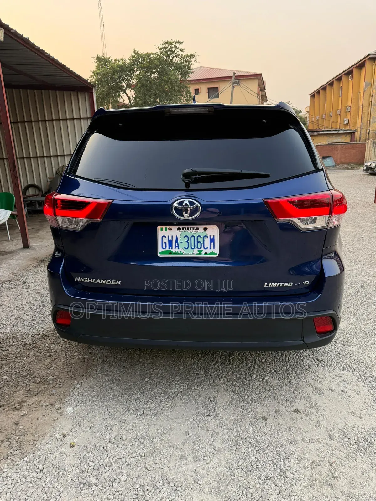 Toyota Highlander Limited 4dr SUV (3.5L 6cyl 6A) 2015 Blue