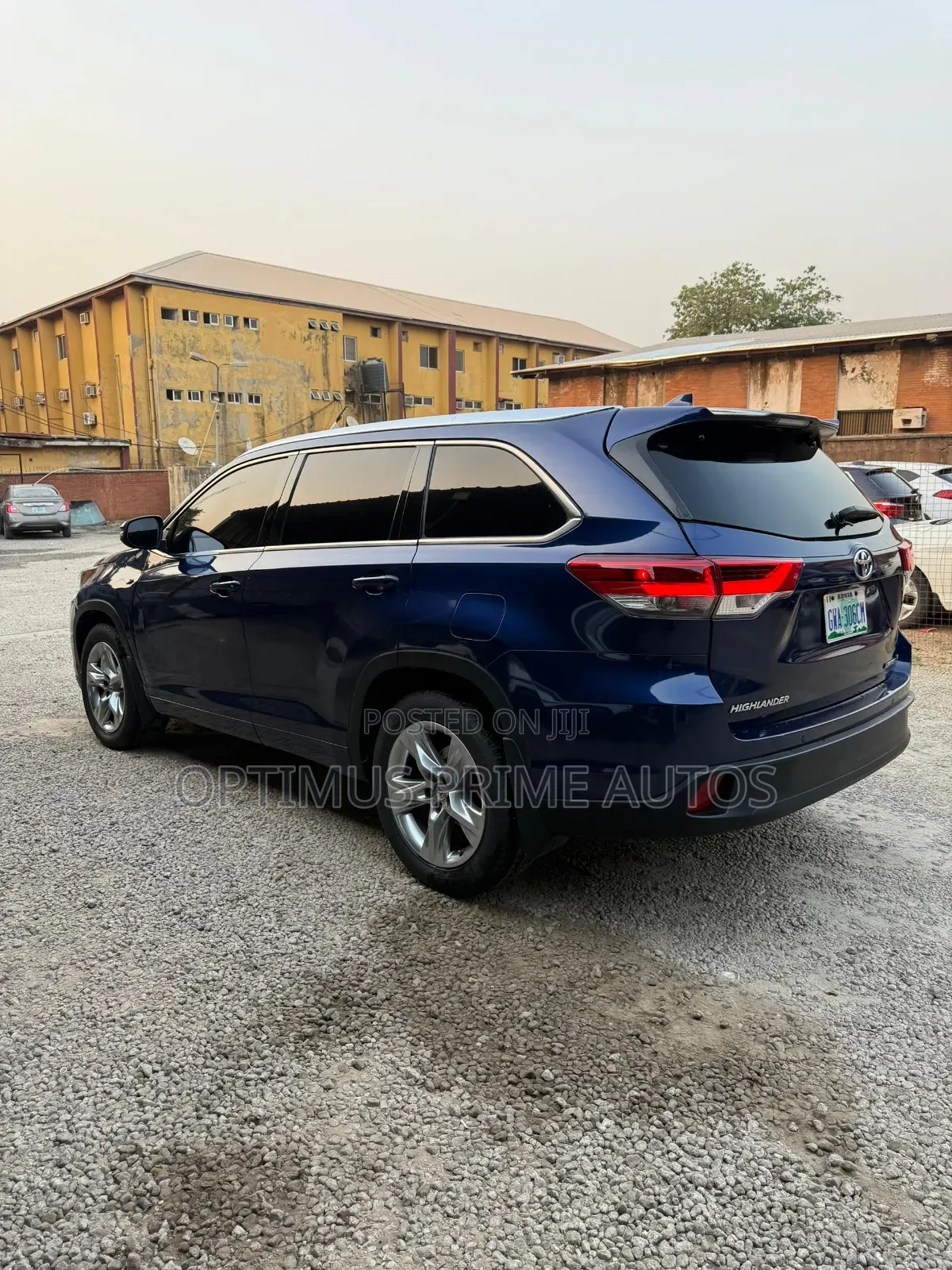 Toyota Highlander Limited 4dr SUV (3.5L 6cyl 6A) 2015 Blue