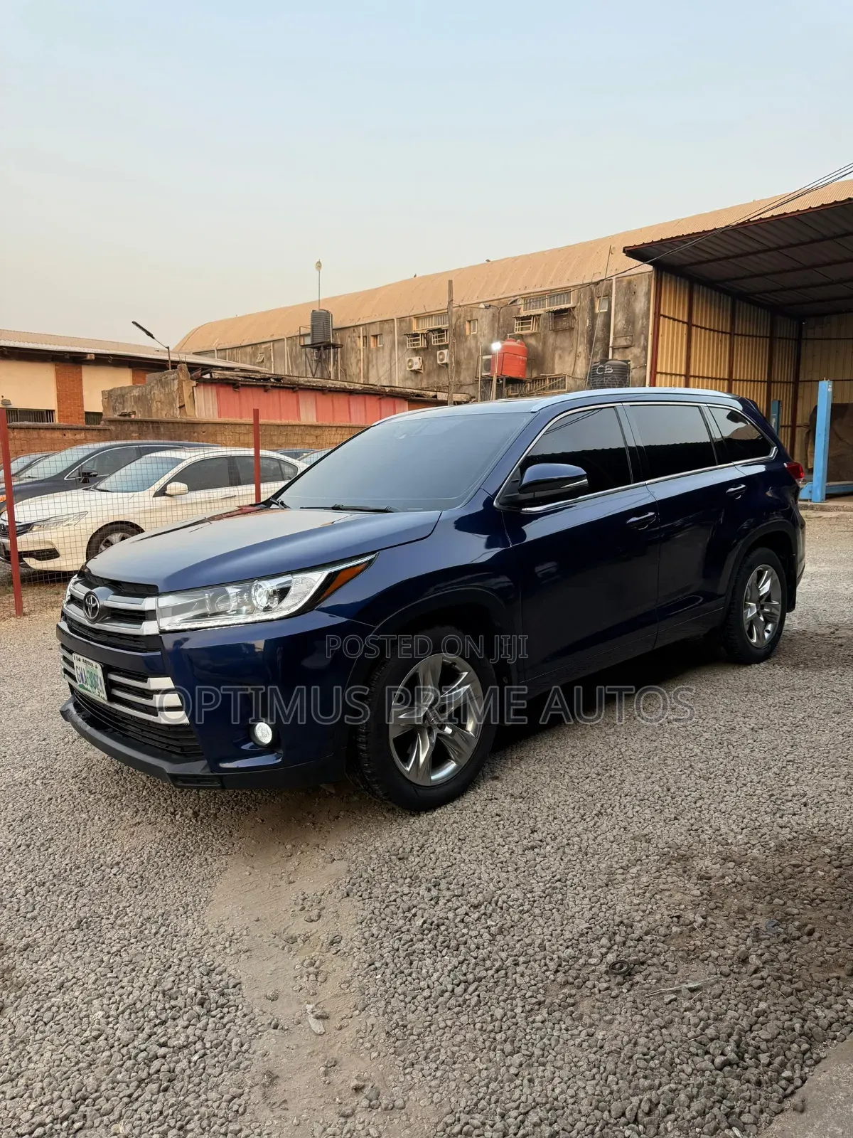 Toyota Highlander Limited 4dr SUV (3.5L 6cyl 6A) 2015 Blue