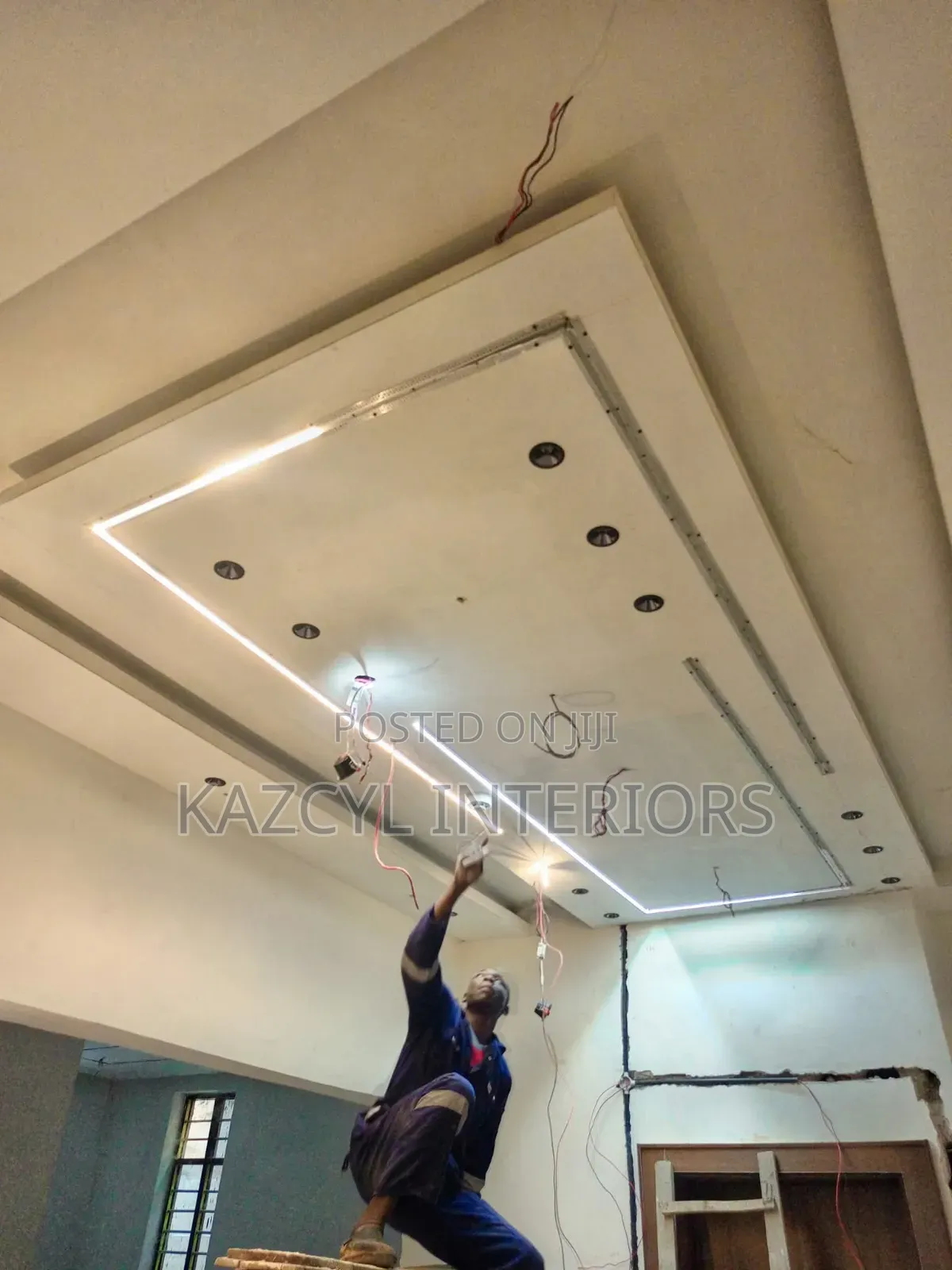 Drywall And Steel Framings For Ceilings And Wall Soundproof