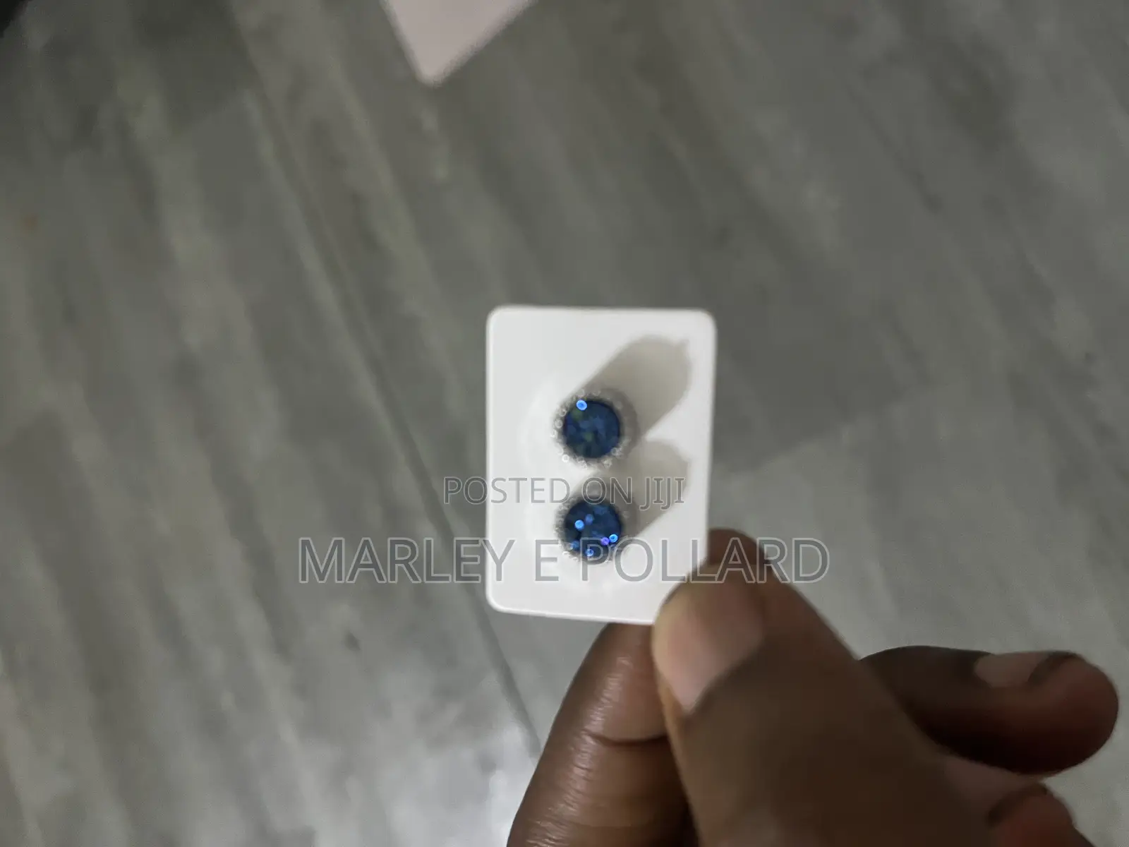 Silver Cubic Zirconia Magnetic Clip on Men’S Women’S Earrings