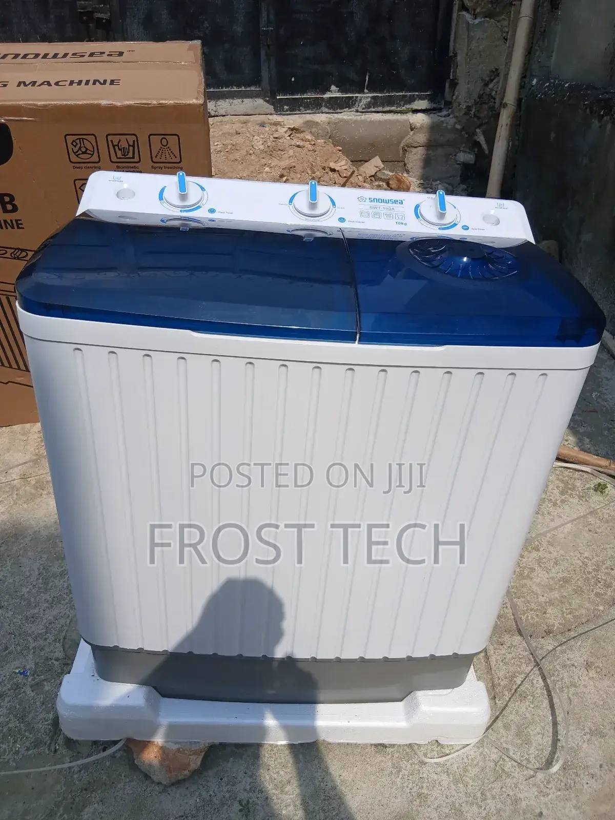 Snowsea 10kg Twin Tub Semi Automatic Washing Machine.